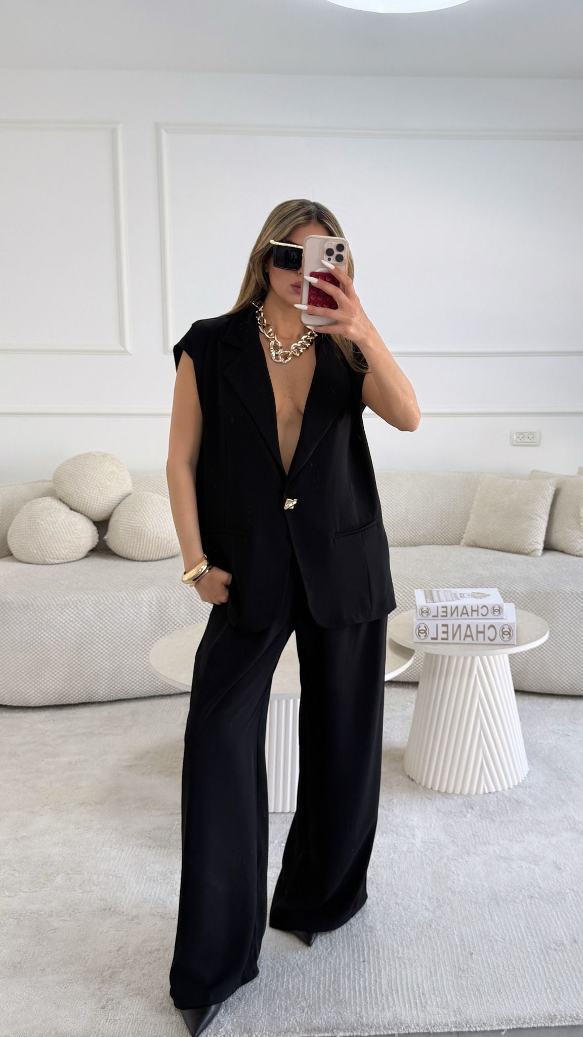 חליפת נריה שחור