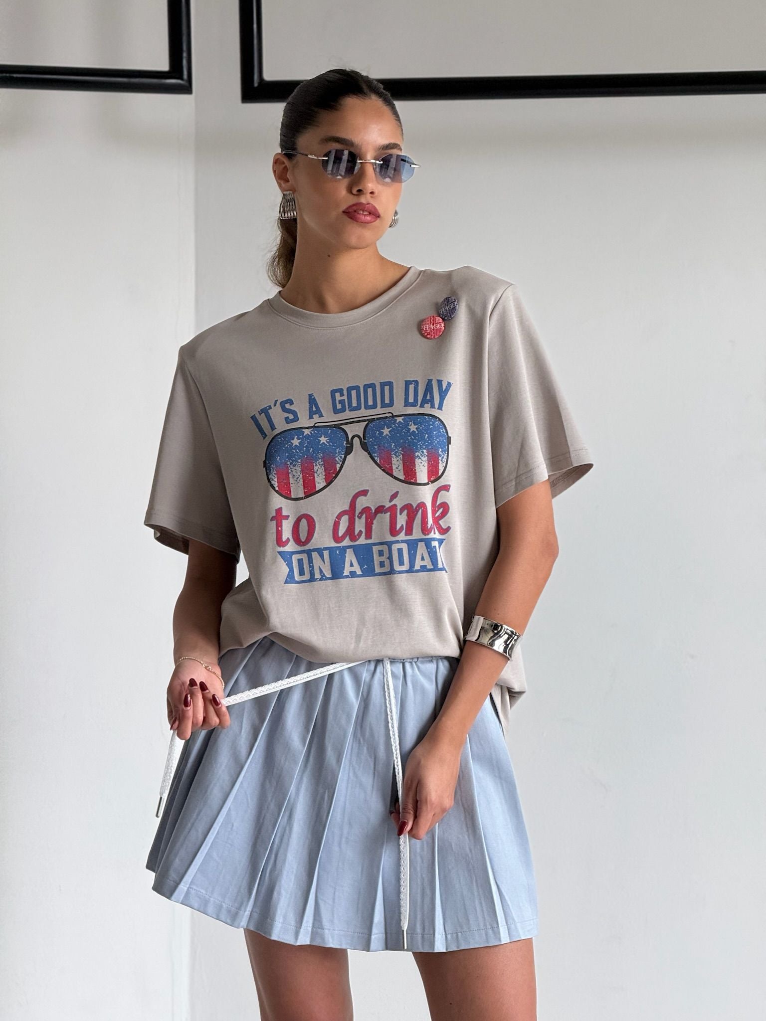 חולצת מיה בז'