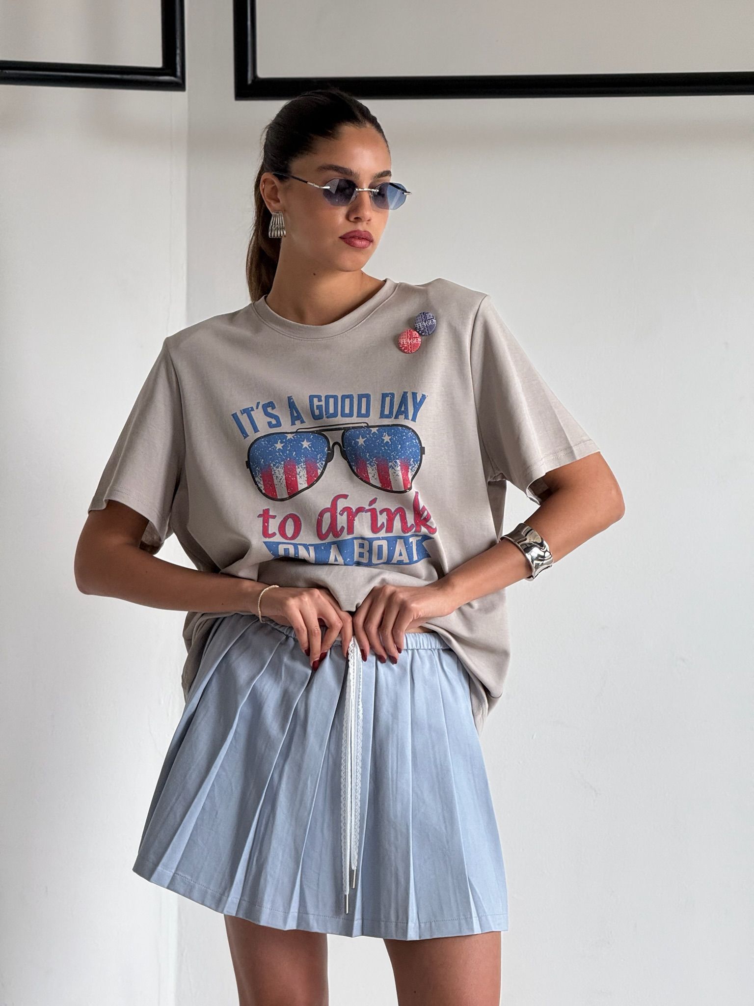 חולצת מיה בז'