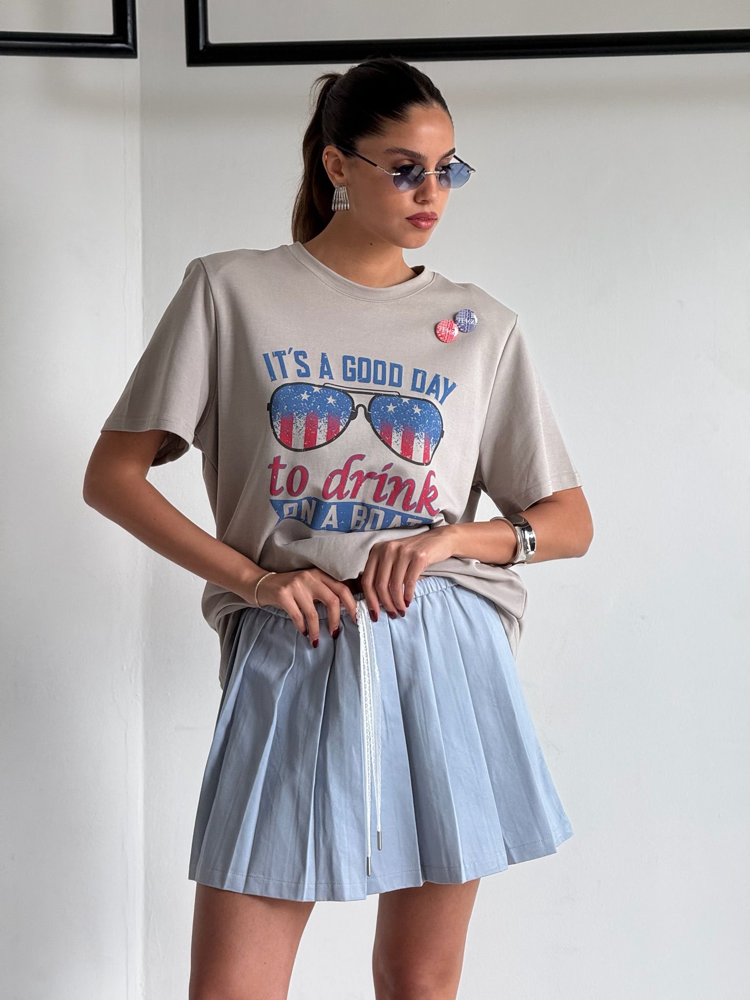 חולצת מיה בז'