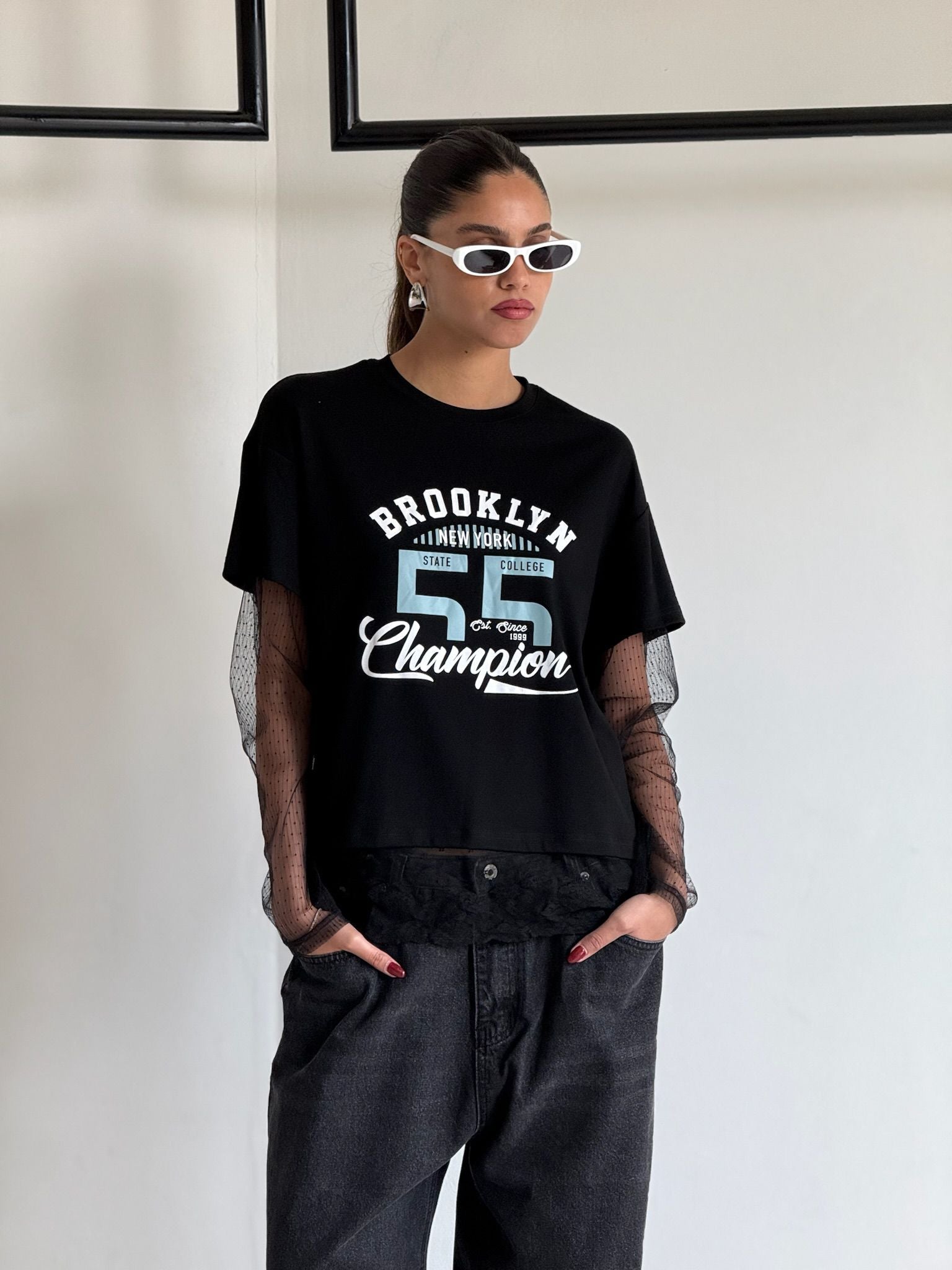 חולצת צליל שחור