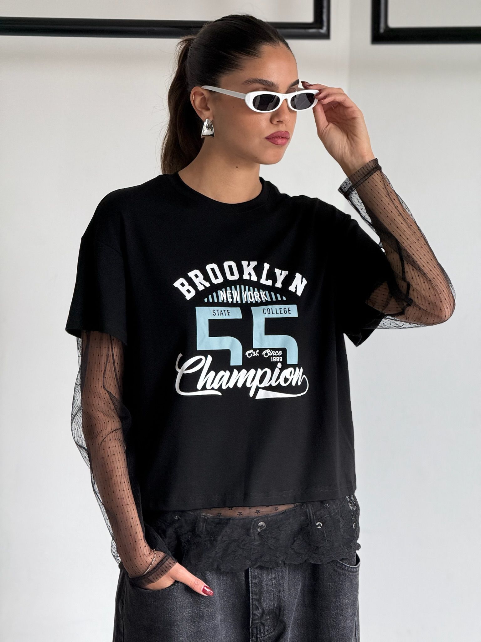 חולצת צליל שחור