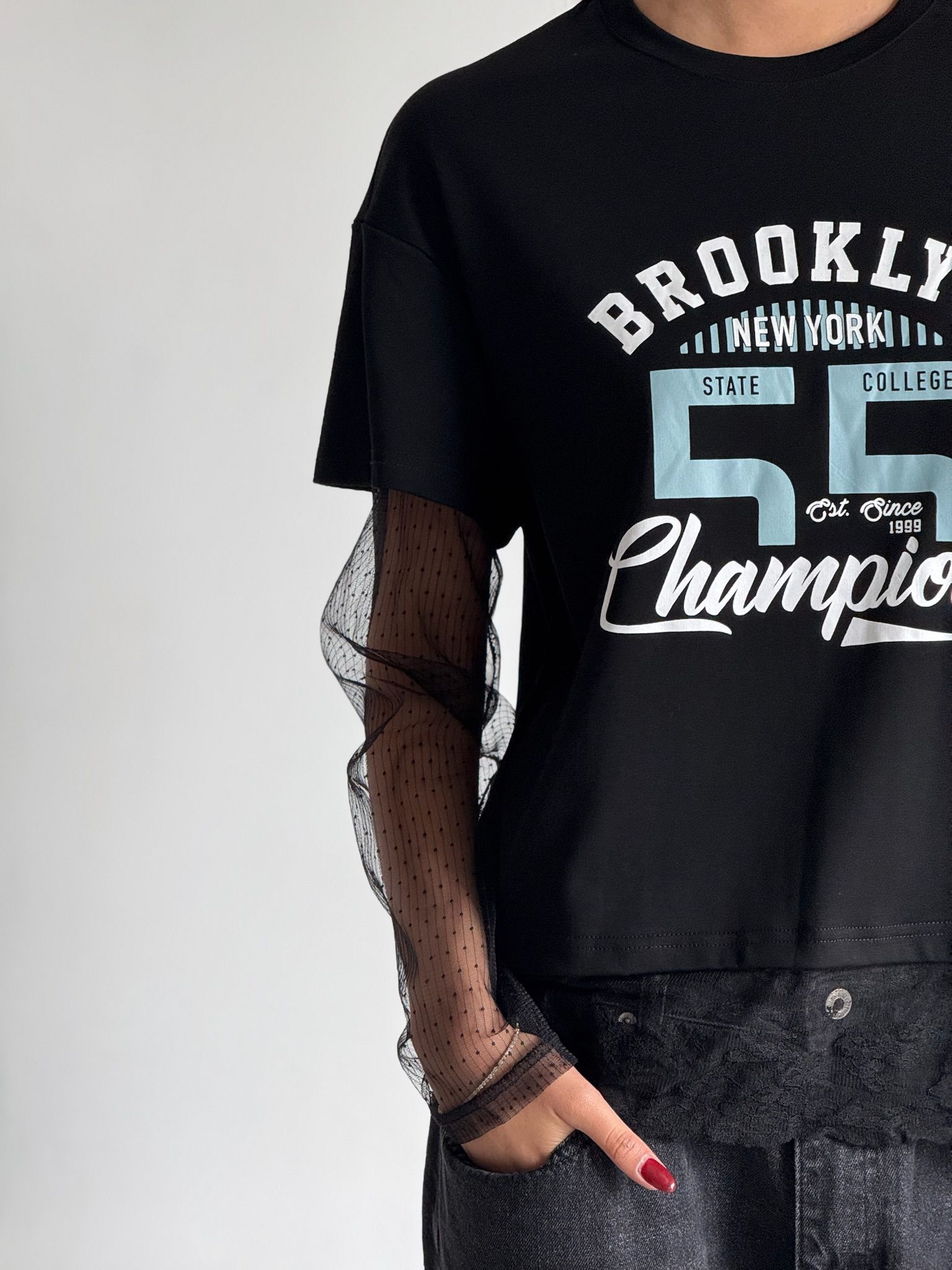 חולצת צליל שחור