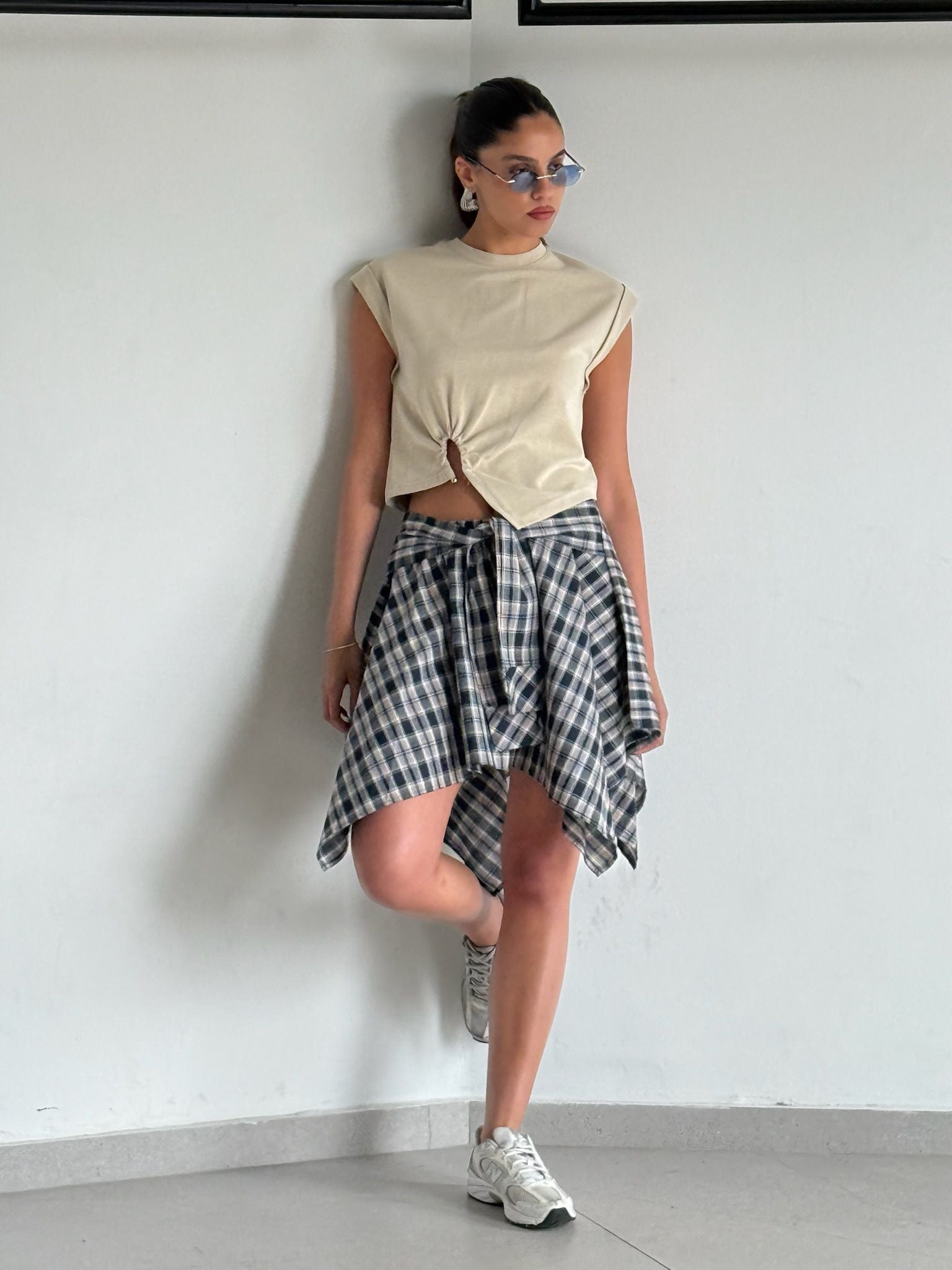 חולצת ראם בז'