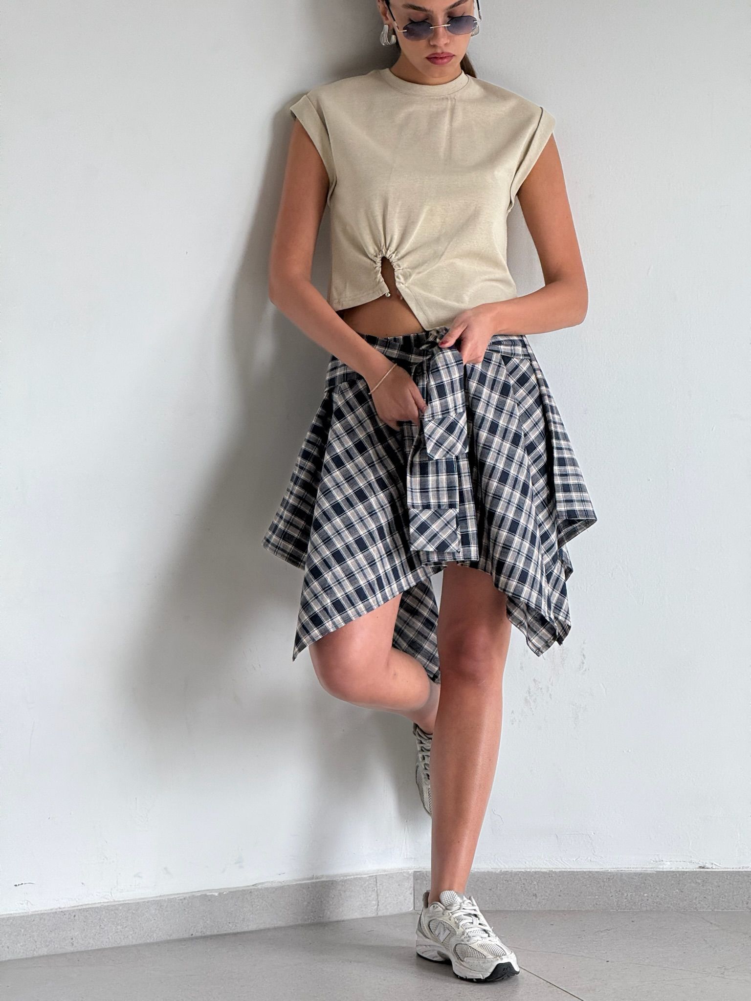 חולצת ראם בז'