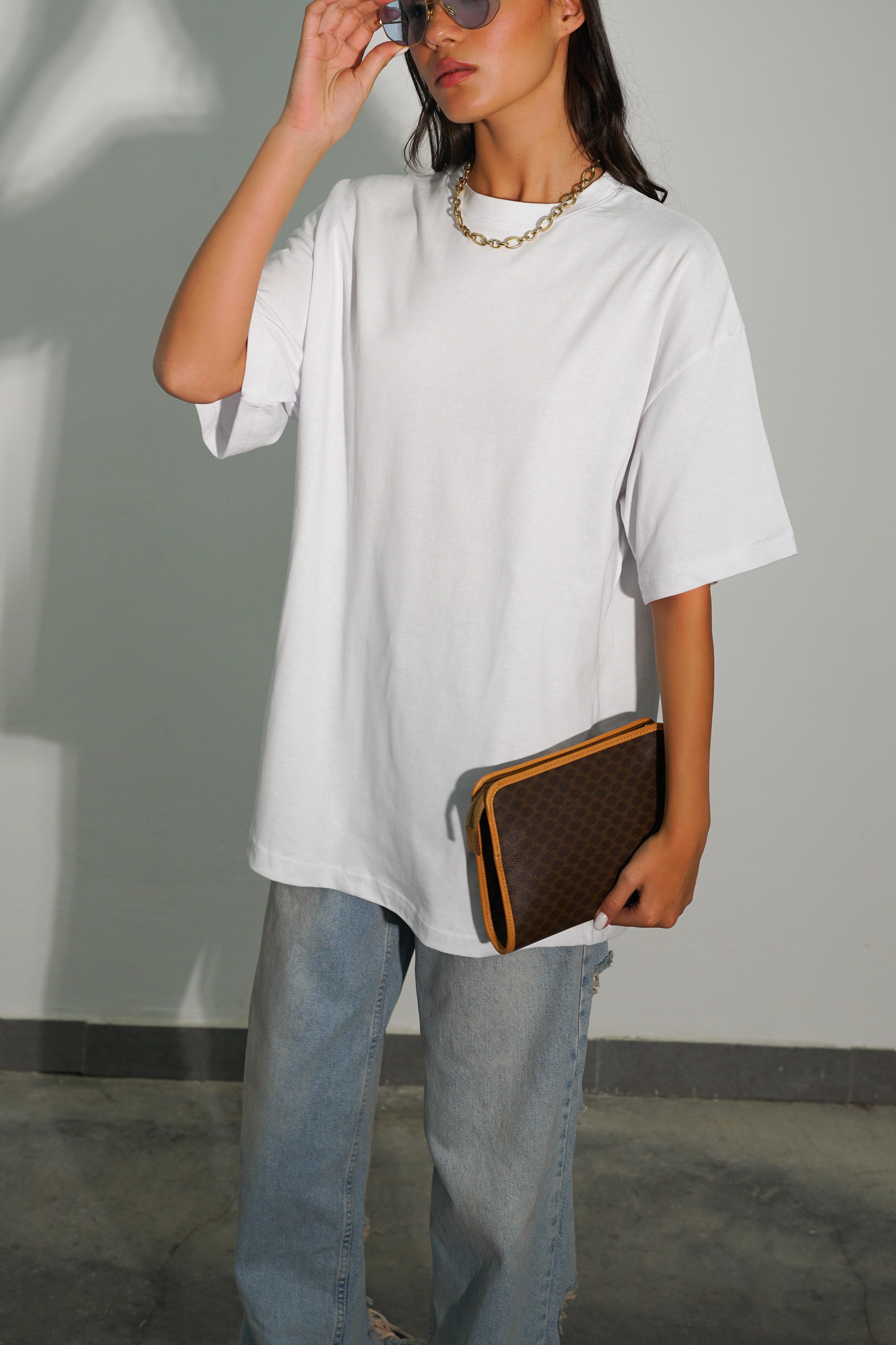 חולצת דמיין לבן