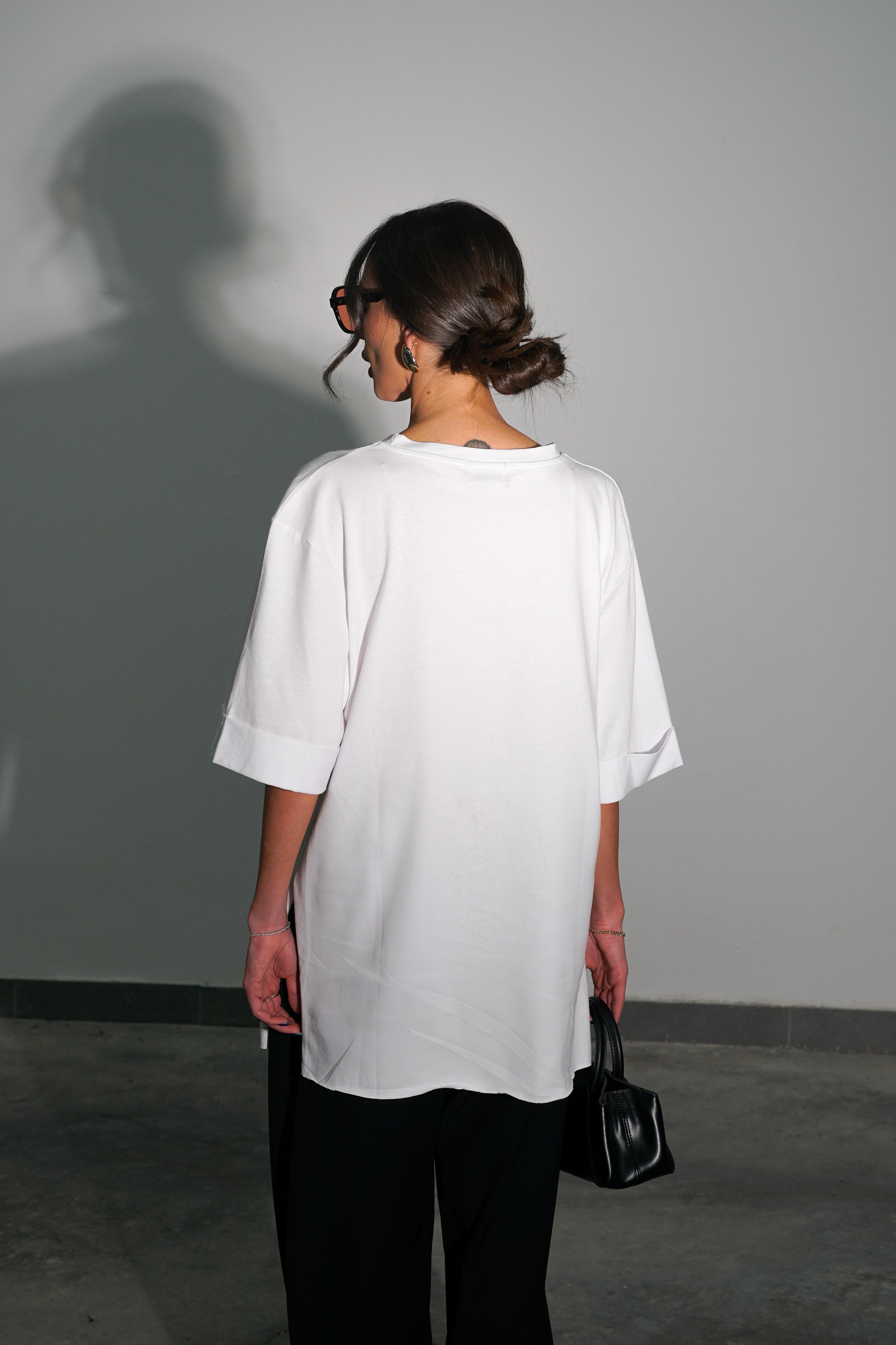 חולצת מייגן לבן