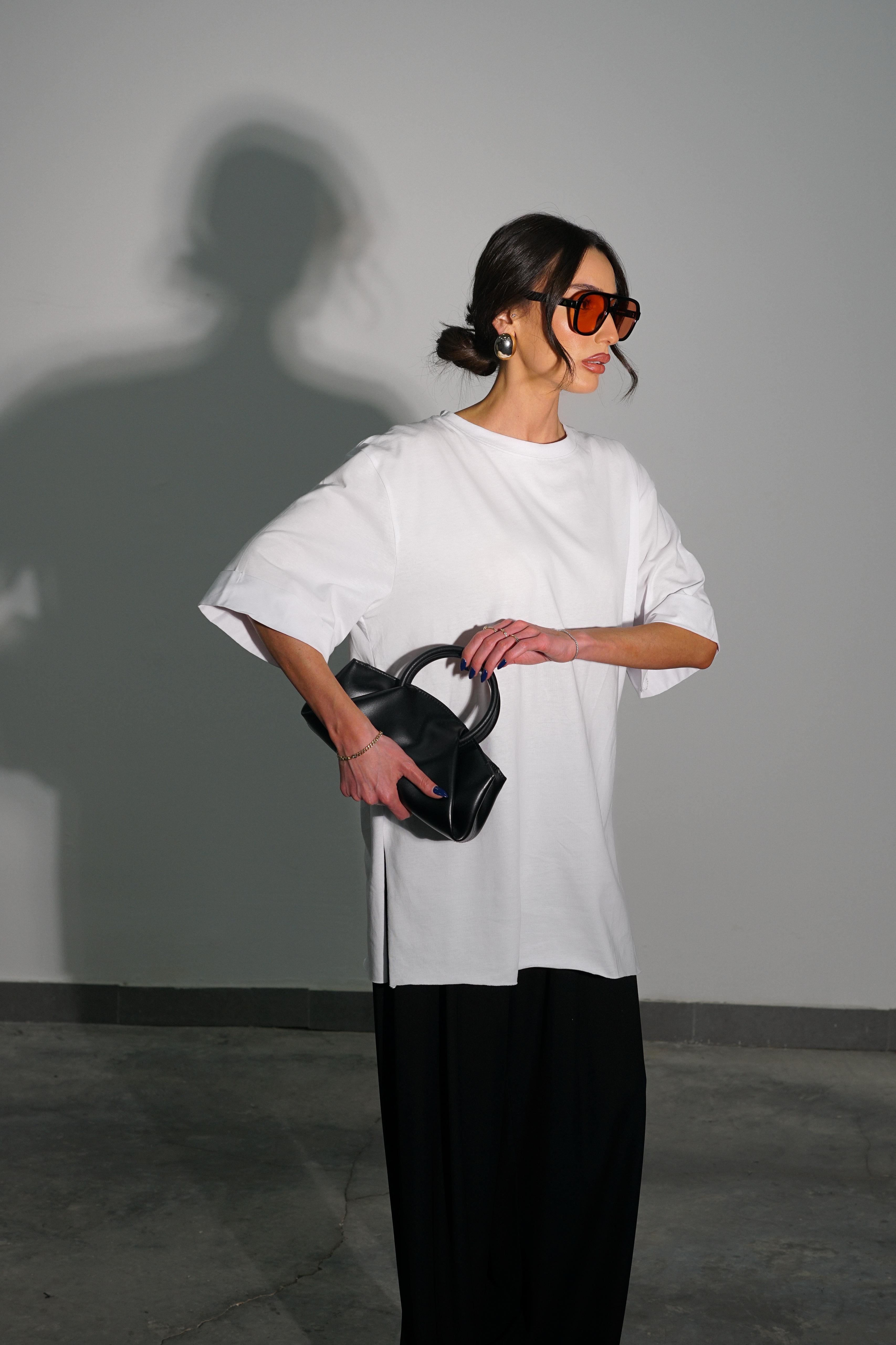 חולצת מייגן לבן