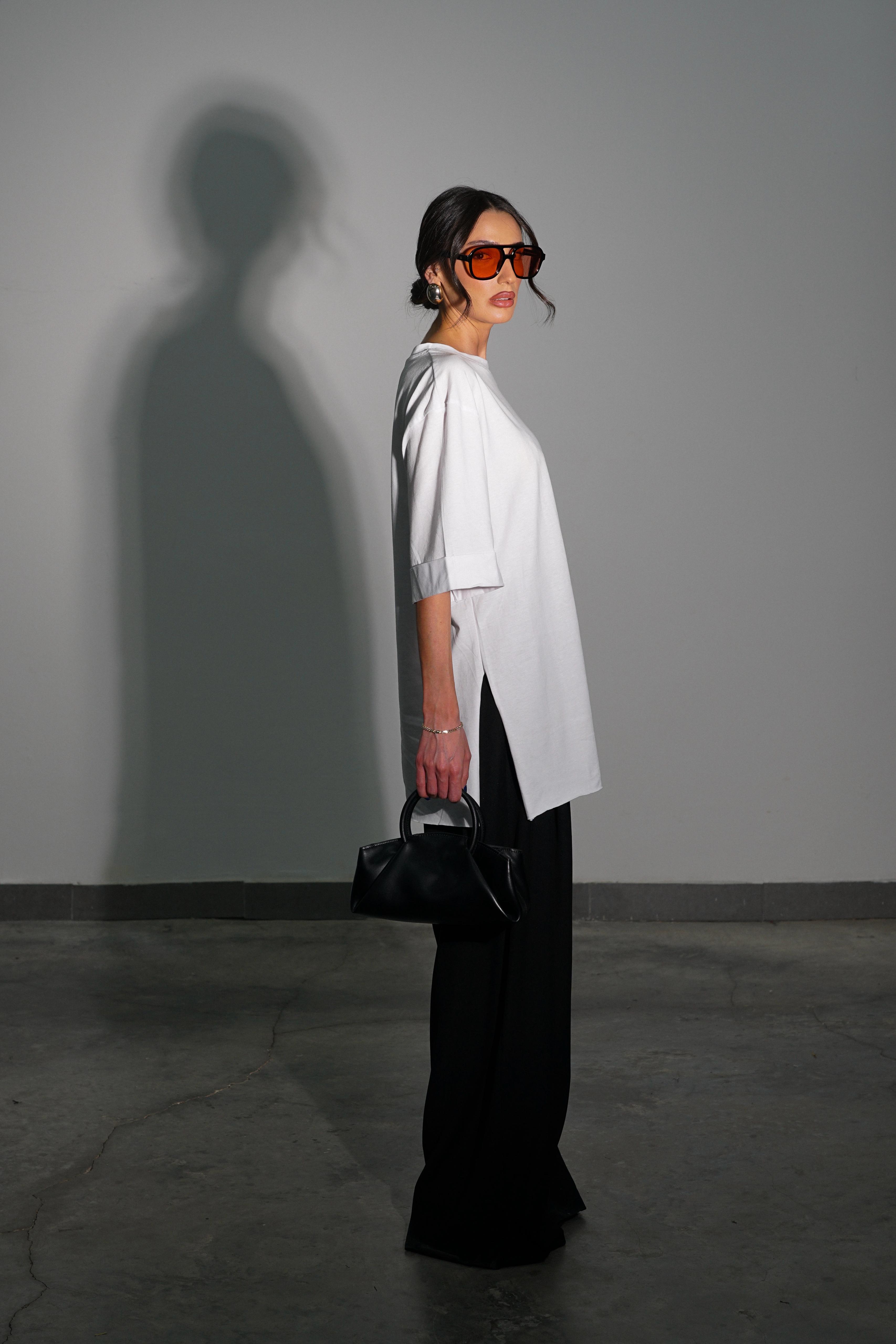 חולצת מייגן לבן