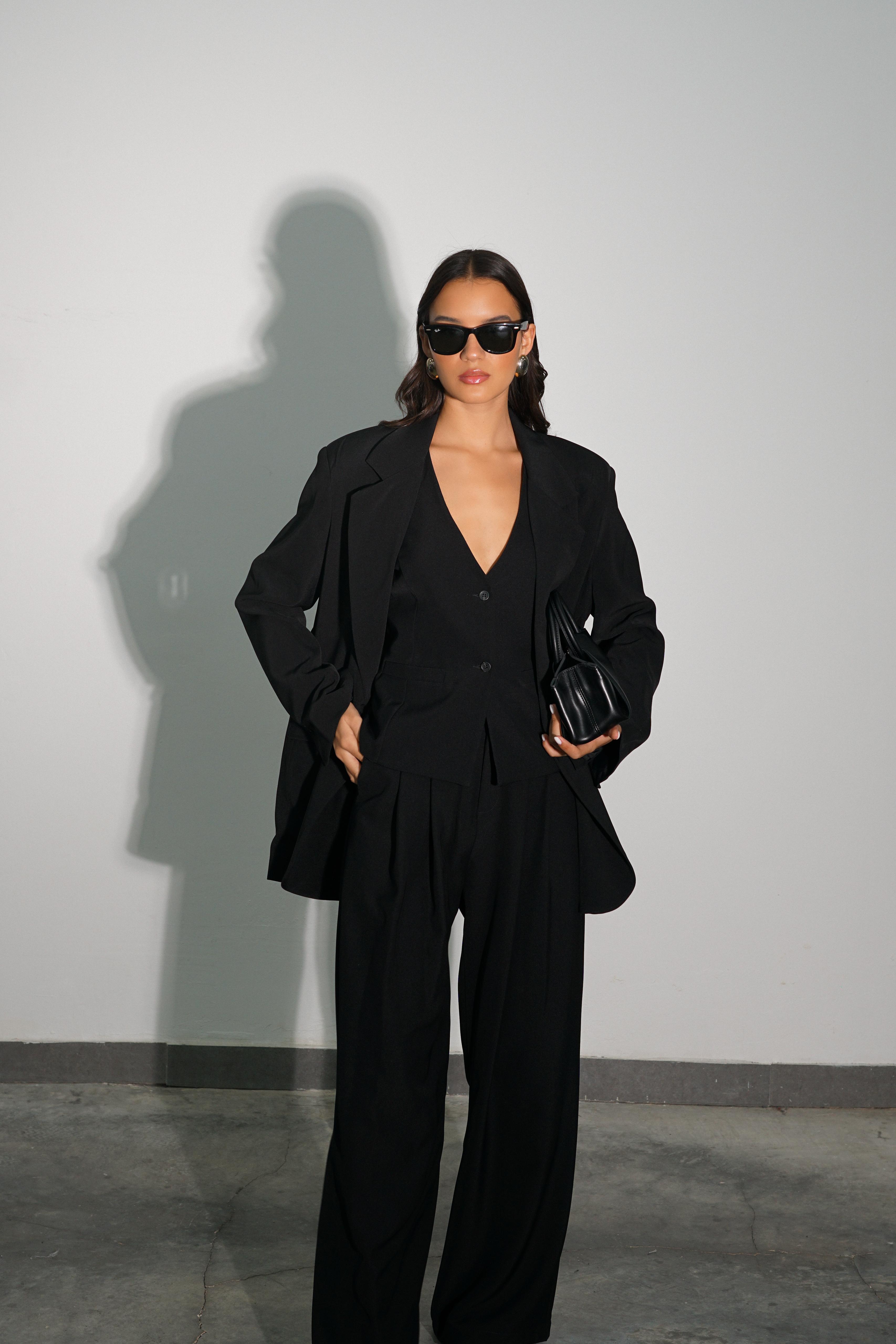 ג'קט מאסימו שחור