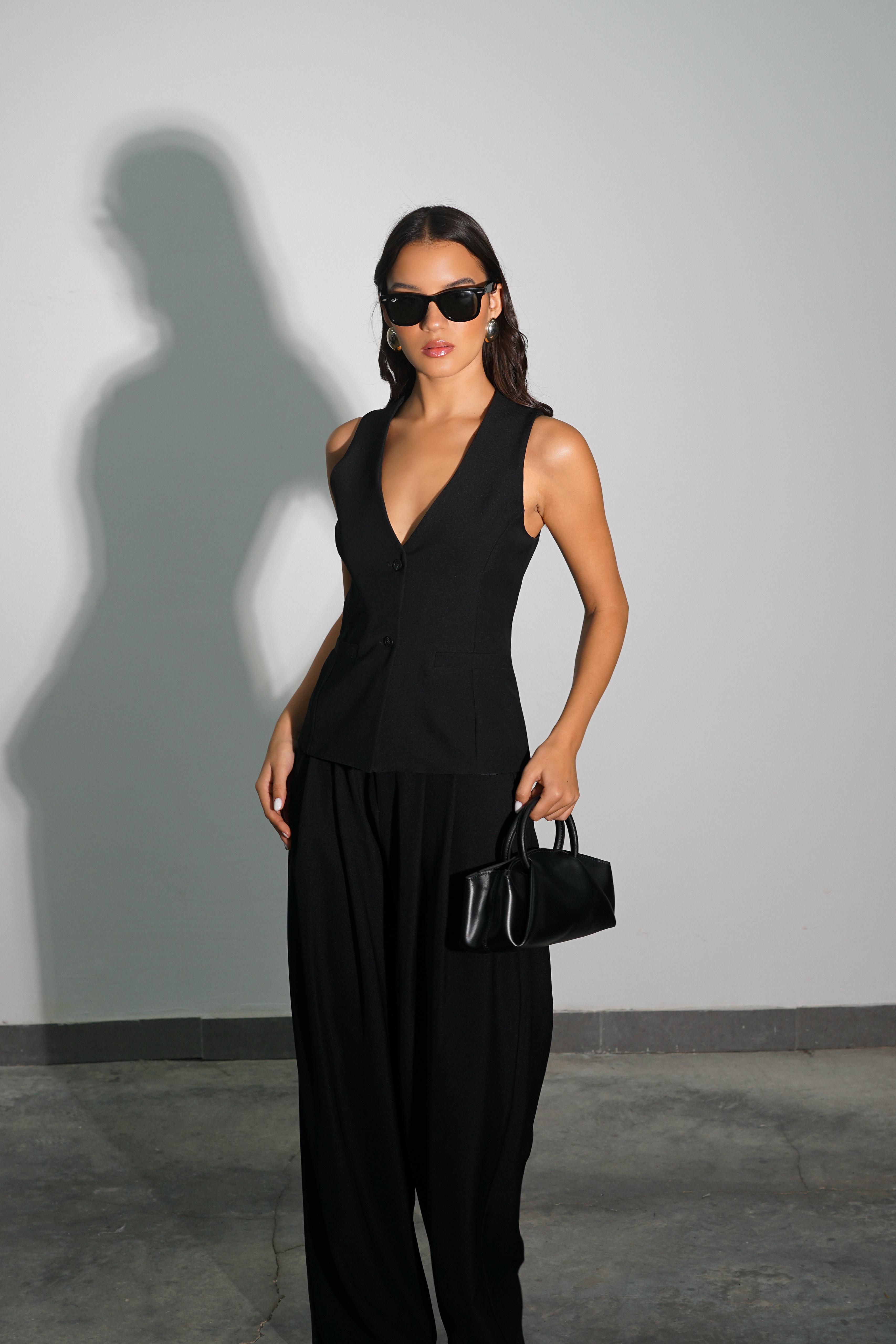 מכנס מאסימו שחור