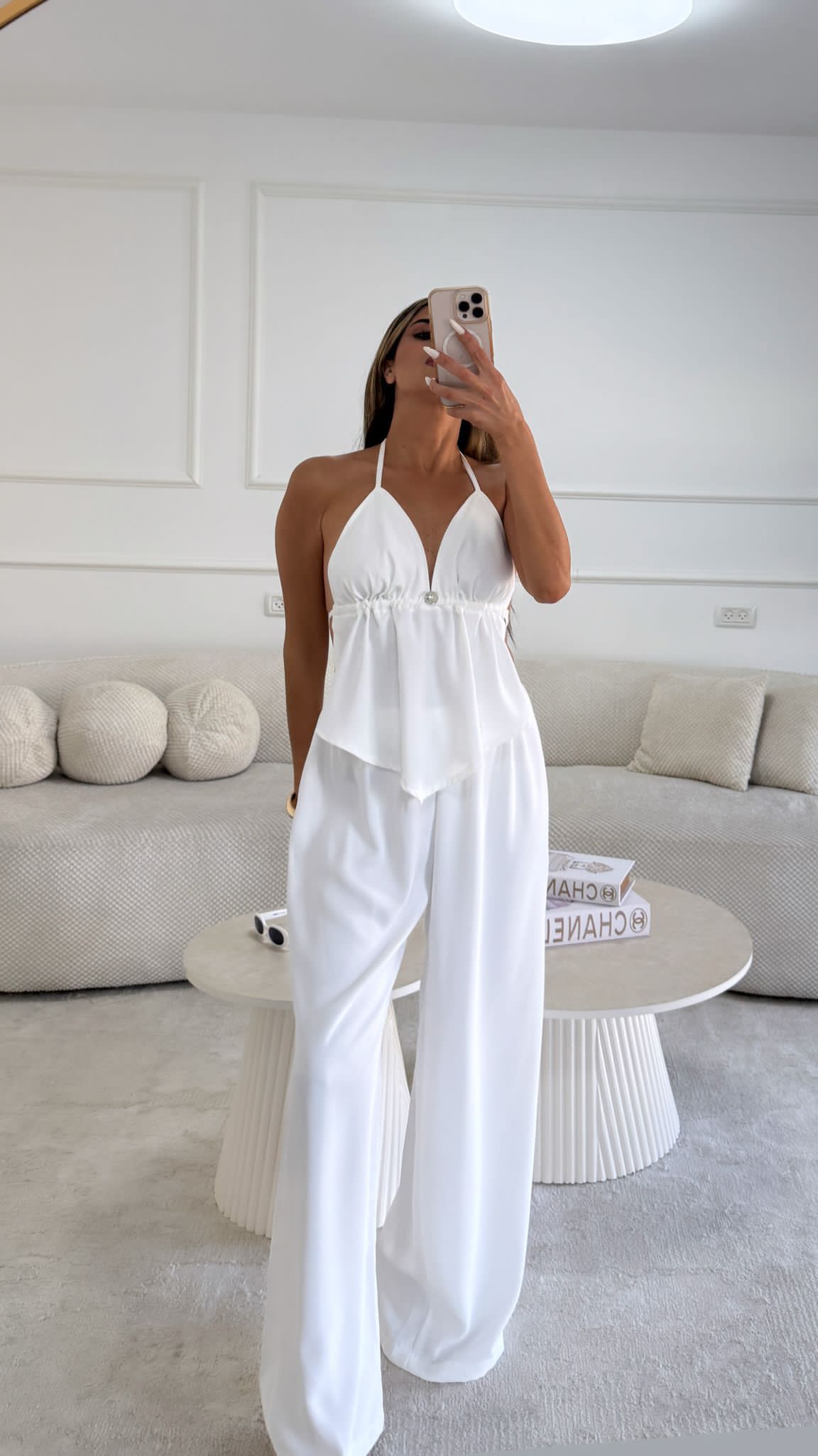 חליפת אלן לבן