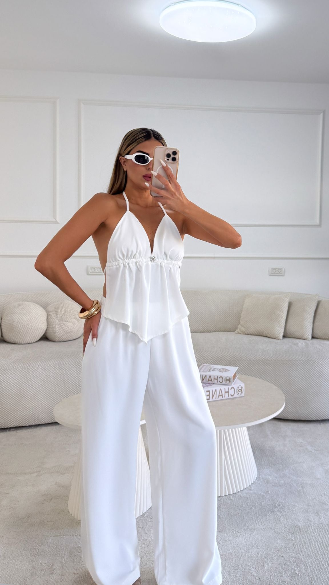 חליפת אלן לבן