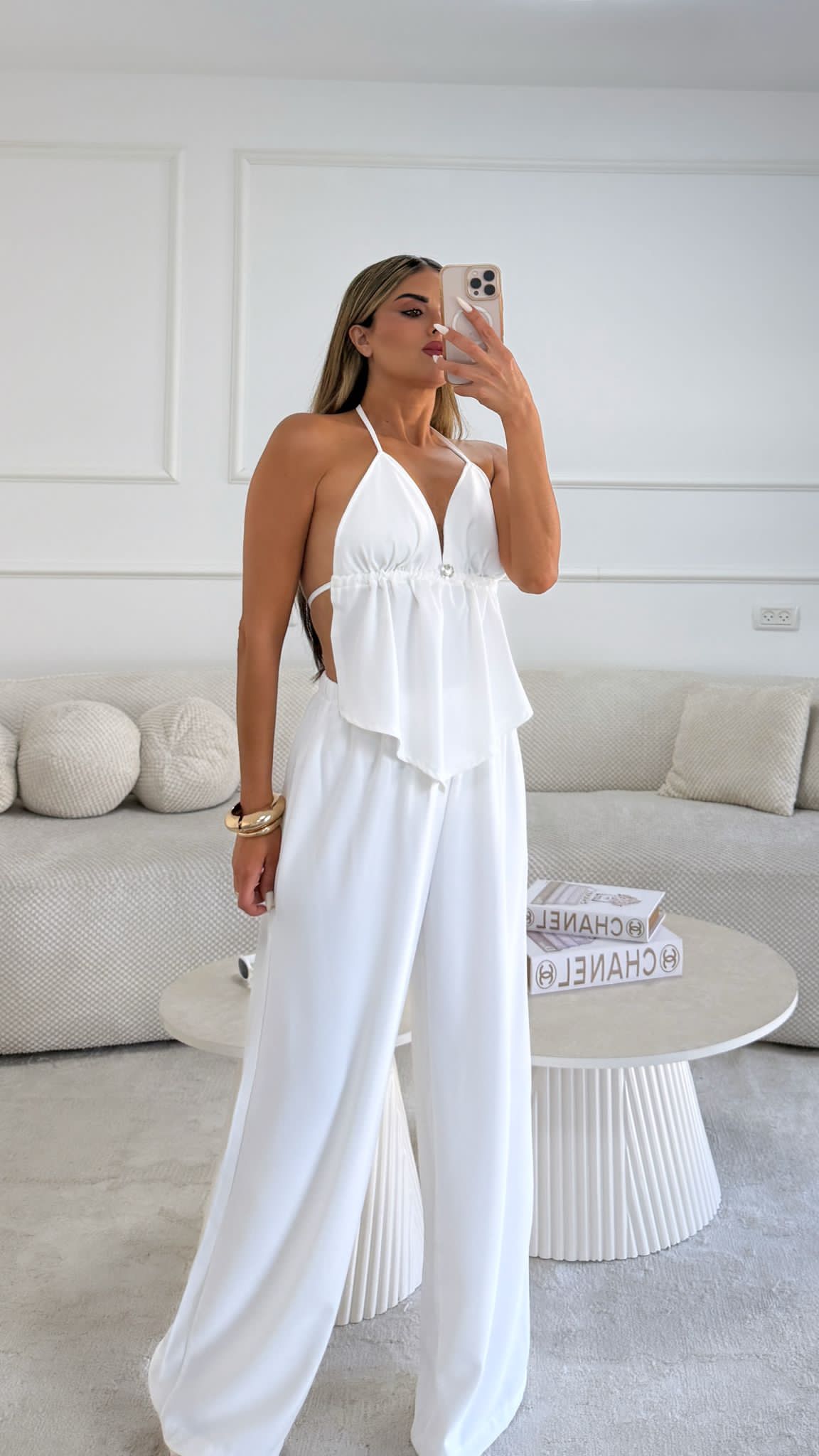 חליפת אלן לבן