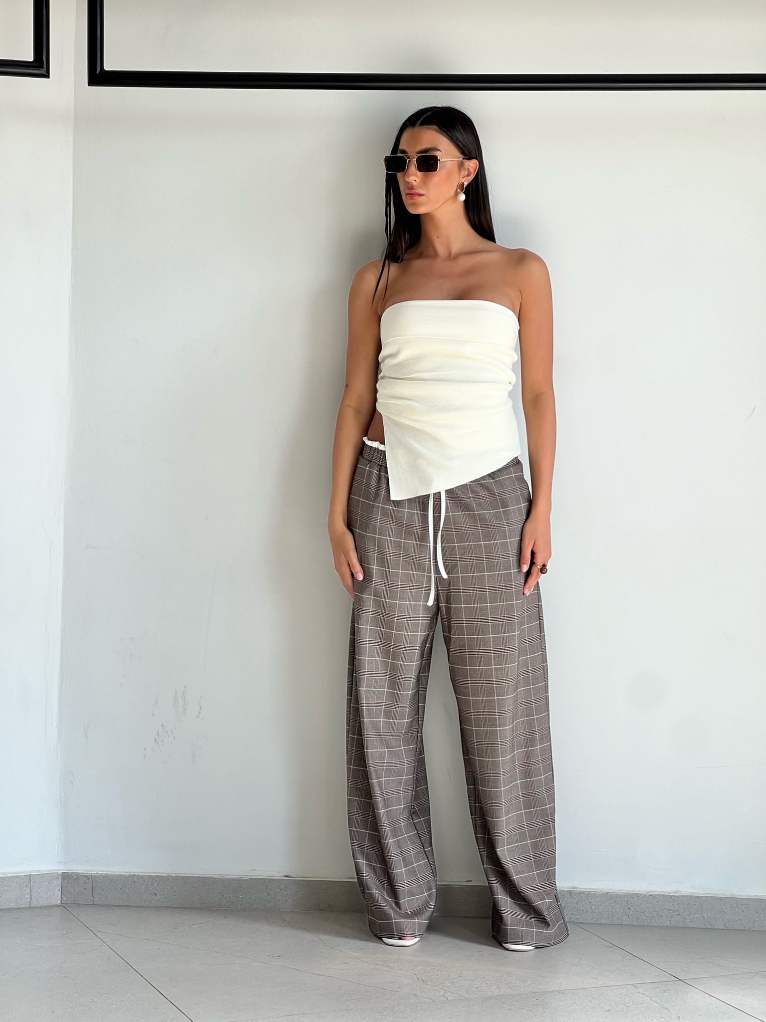 מכנס אימרי חום