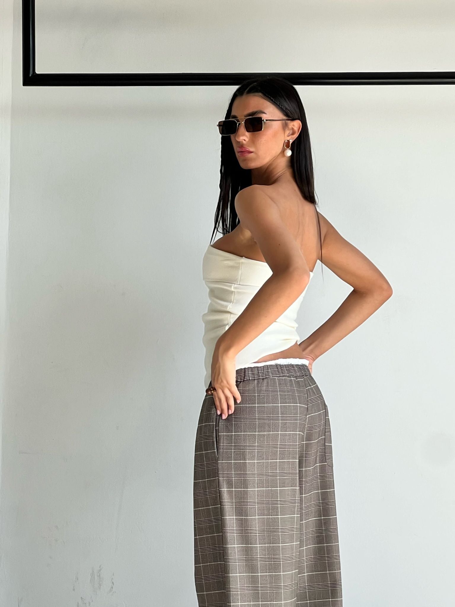 מכנס אימרי חום