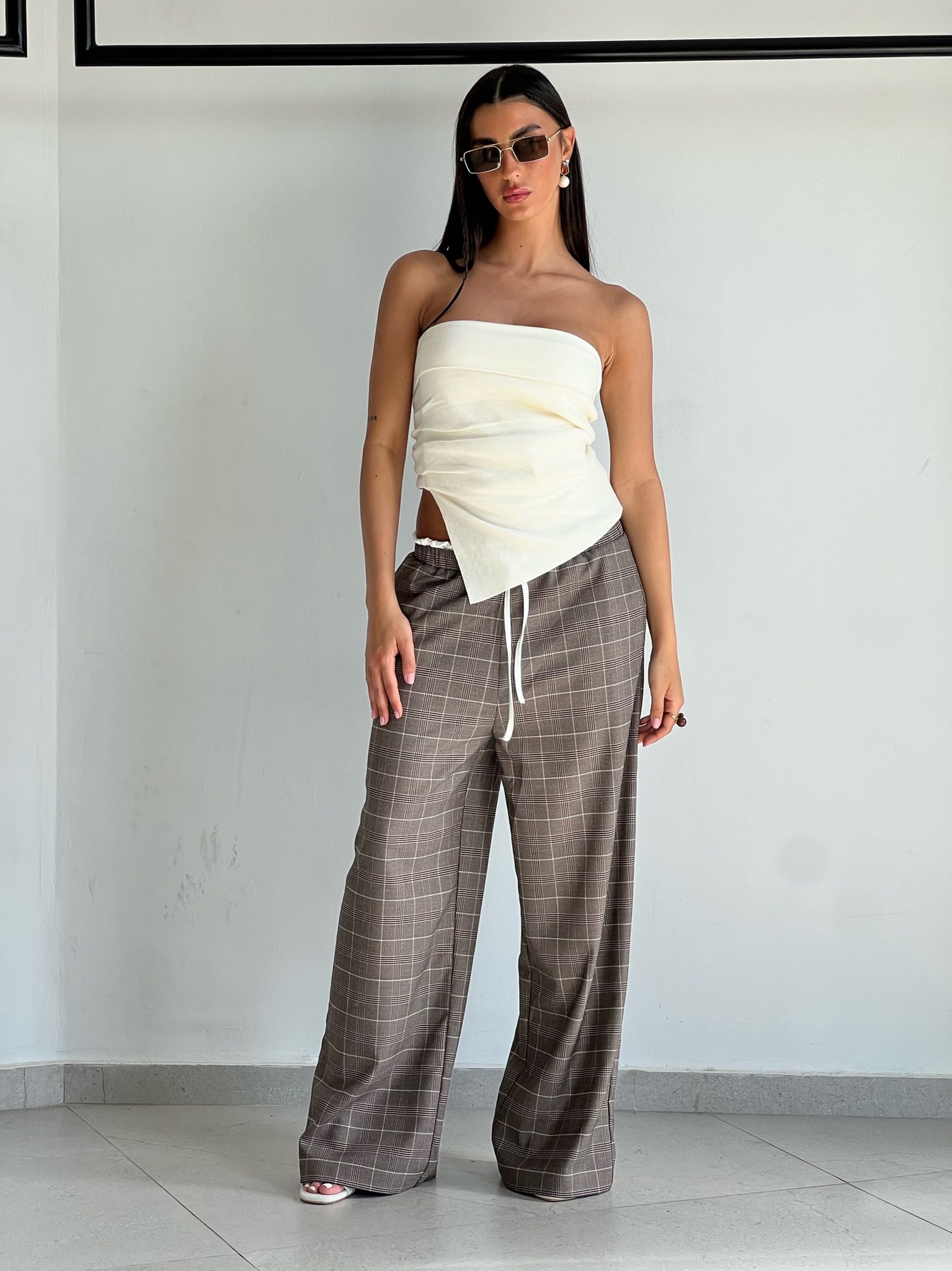 מכנס אימרי חום