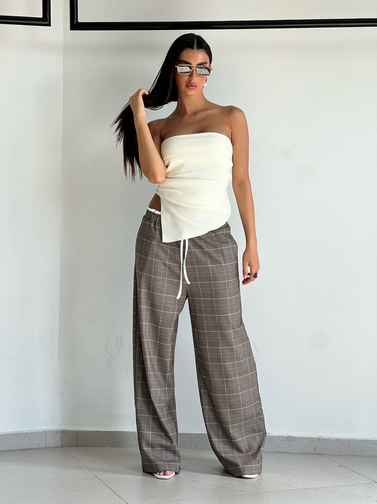 מכנס אימרי חום