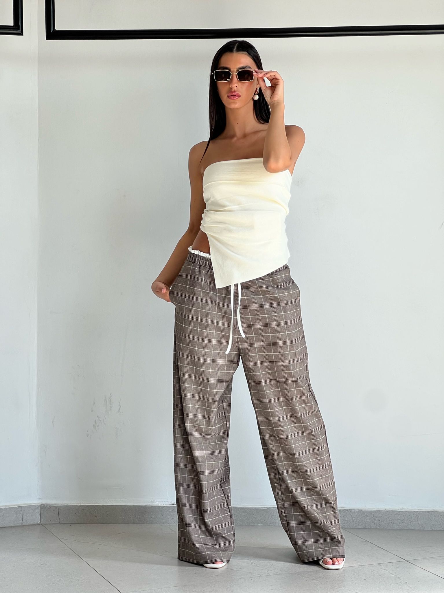 מכנס אימרי חום