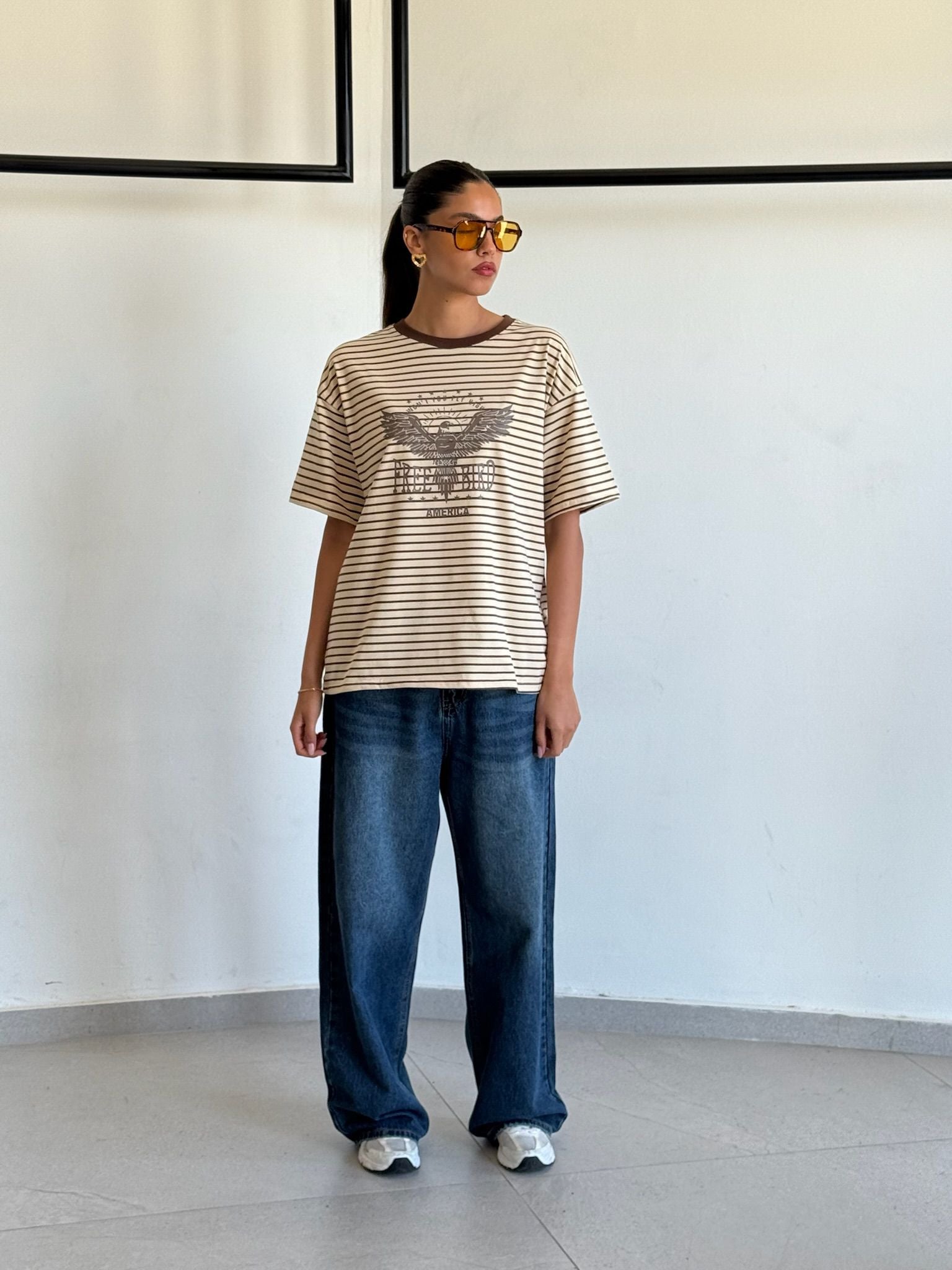 חולצת אלכסה קרם