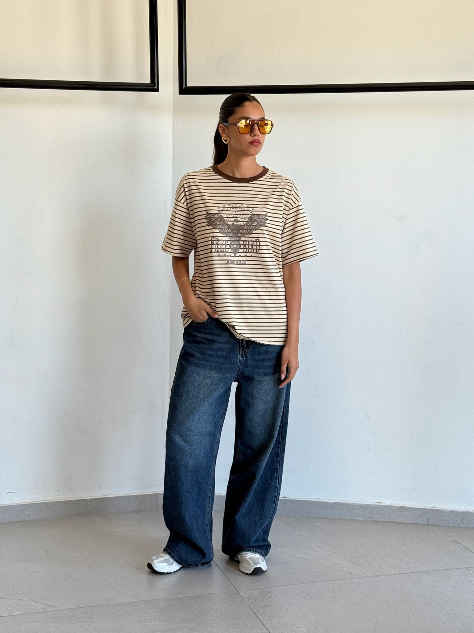 חולצת אלכסה קרם