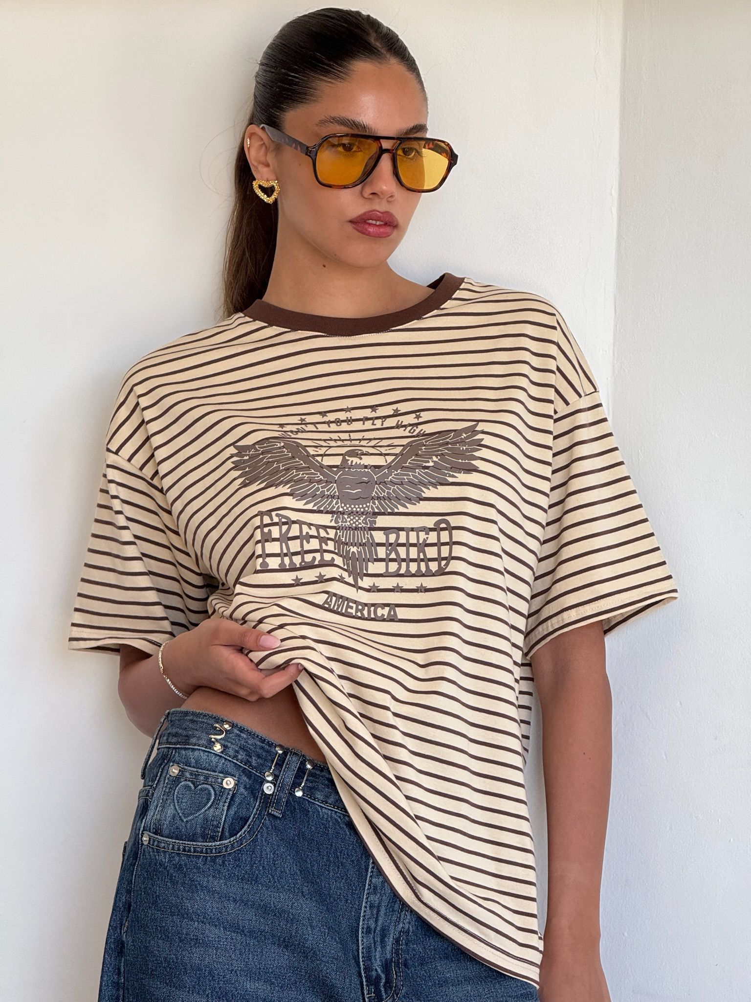 חולצת אלכסה קרם