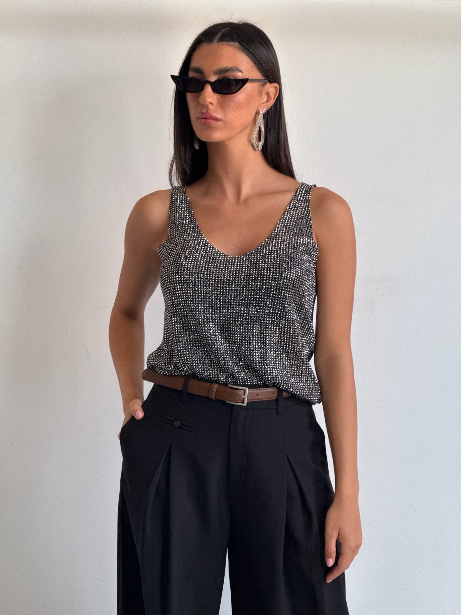 גופיית לני שחור