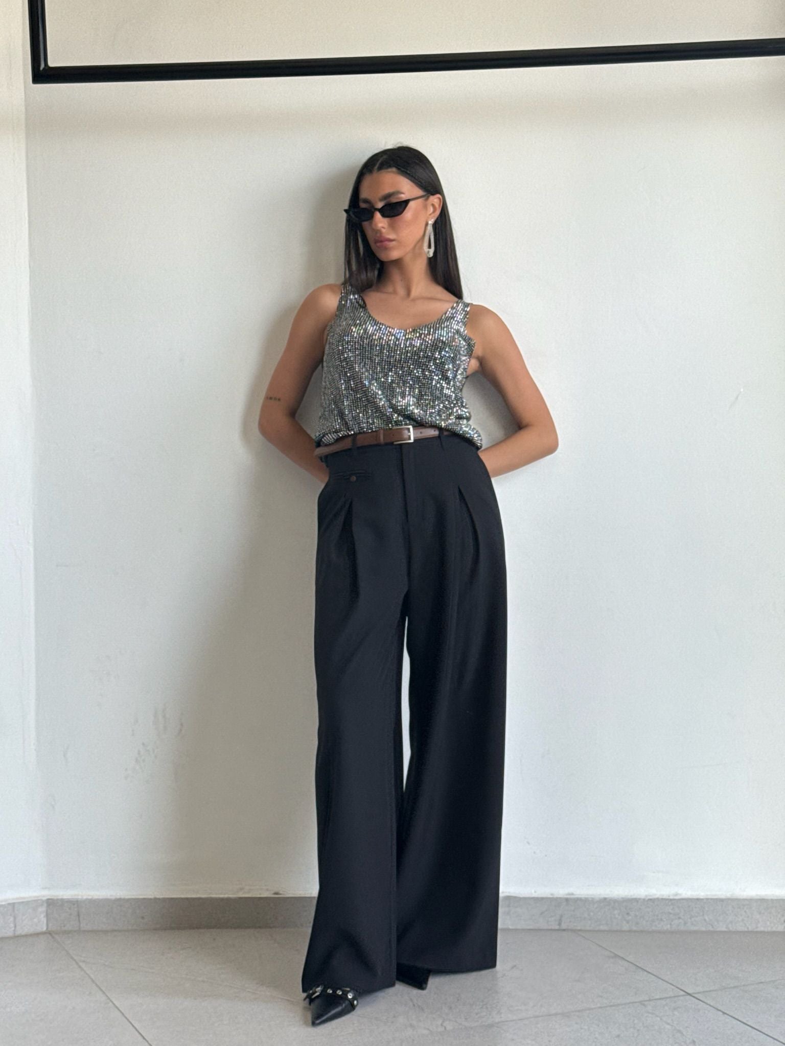 גופיית לני שחור