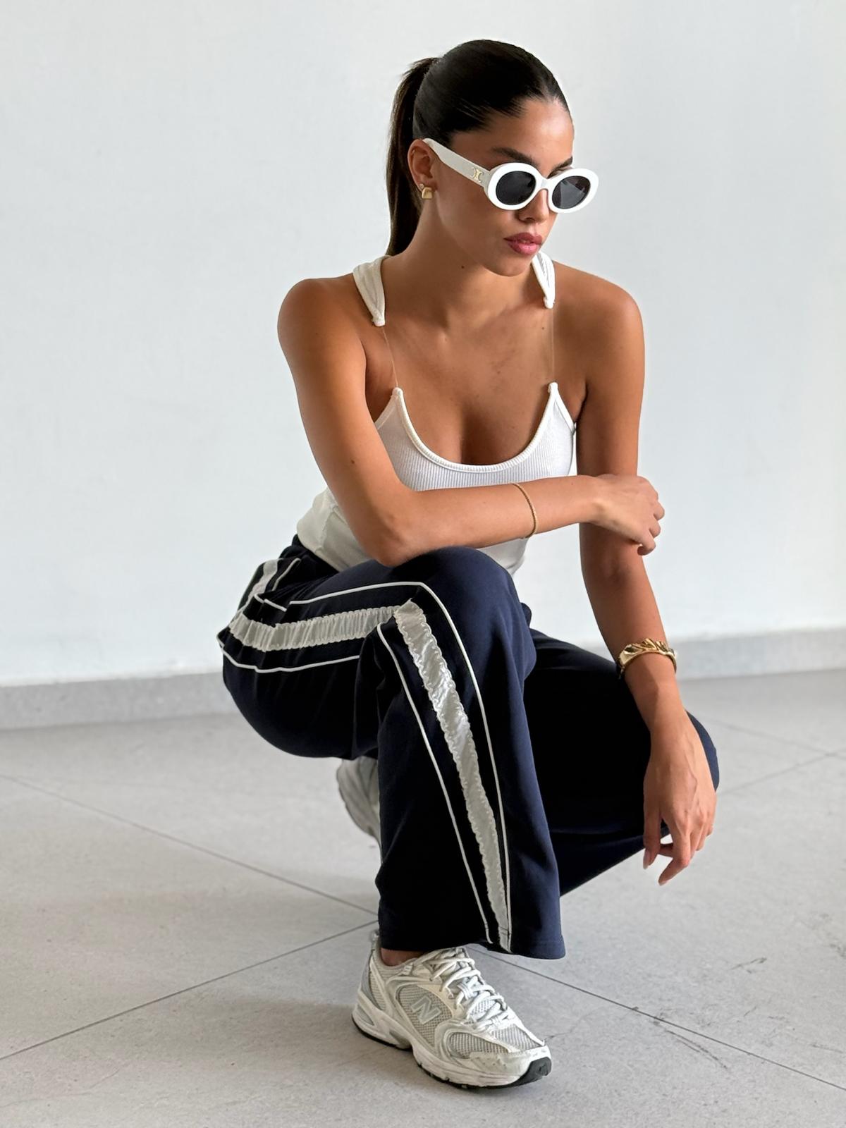 גופיית קלואה לבן