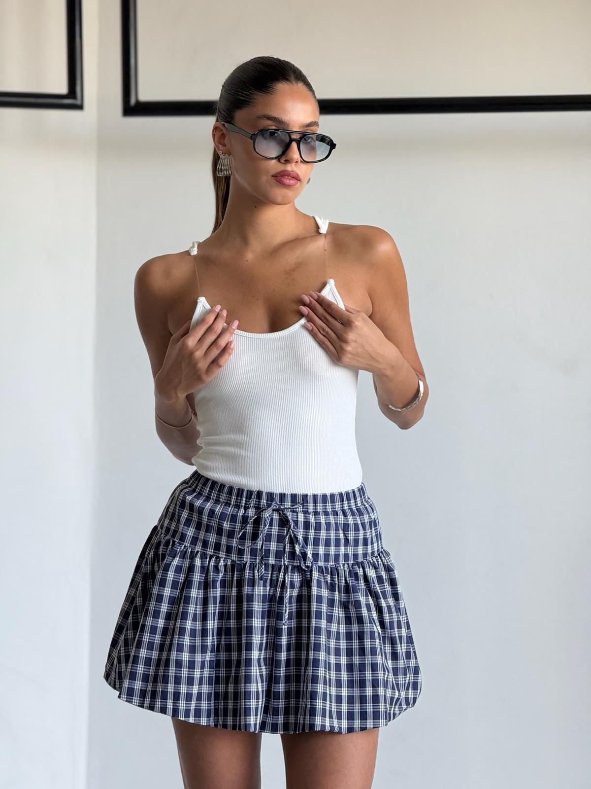 גופיית קלואה לבן