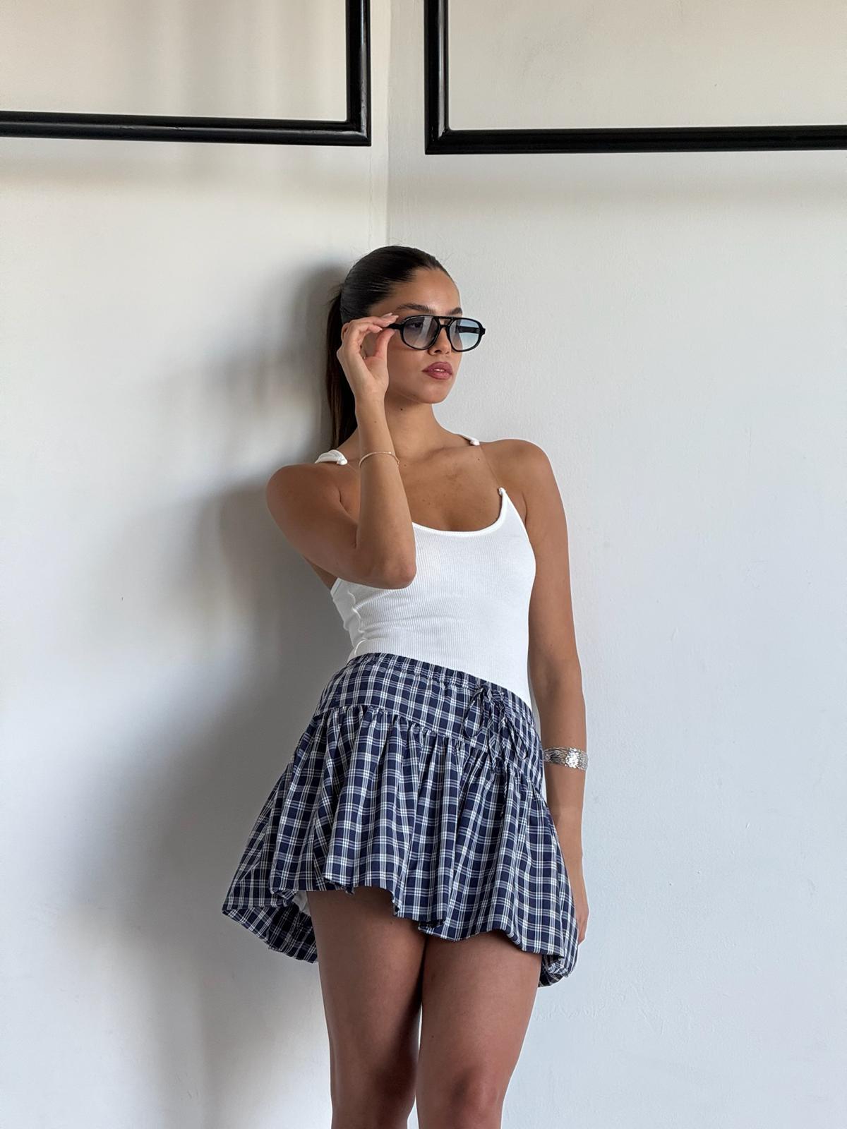 גופיית קלואה לבן