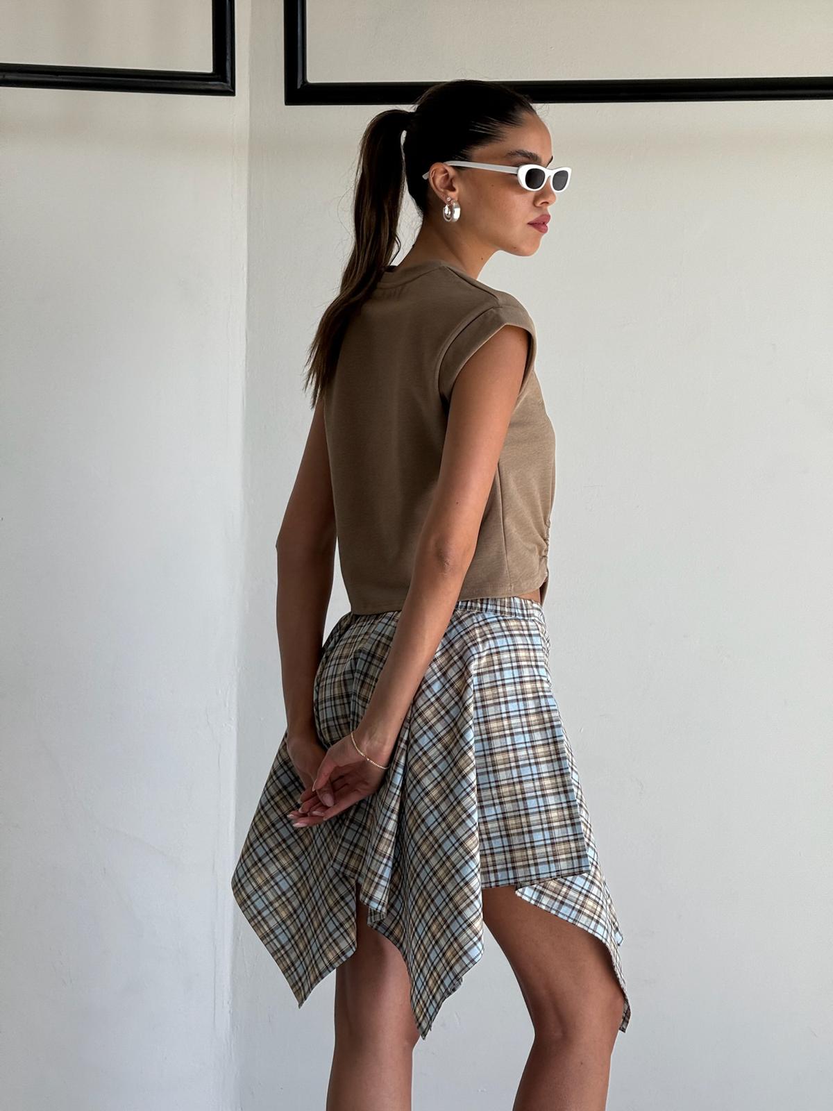 חולצת ראם חום