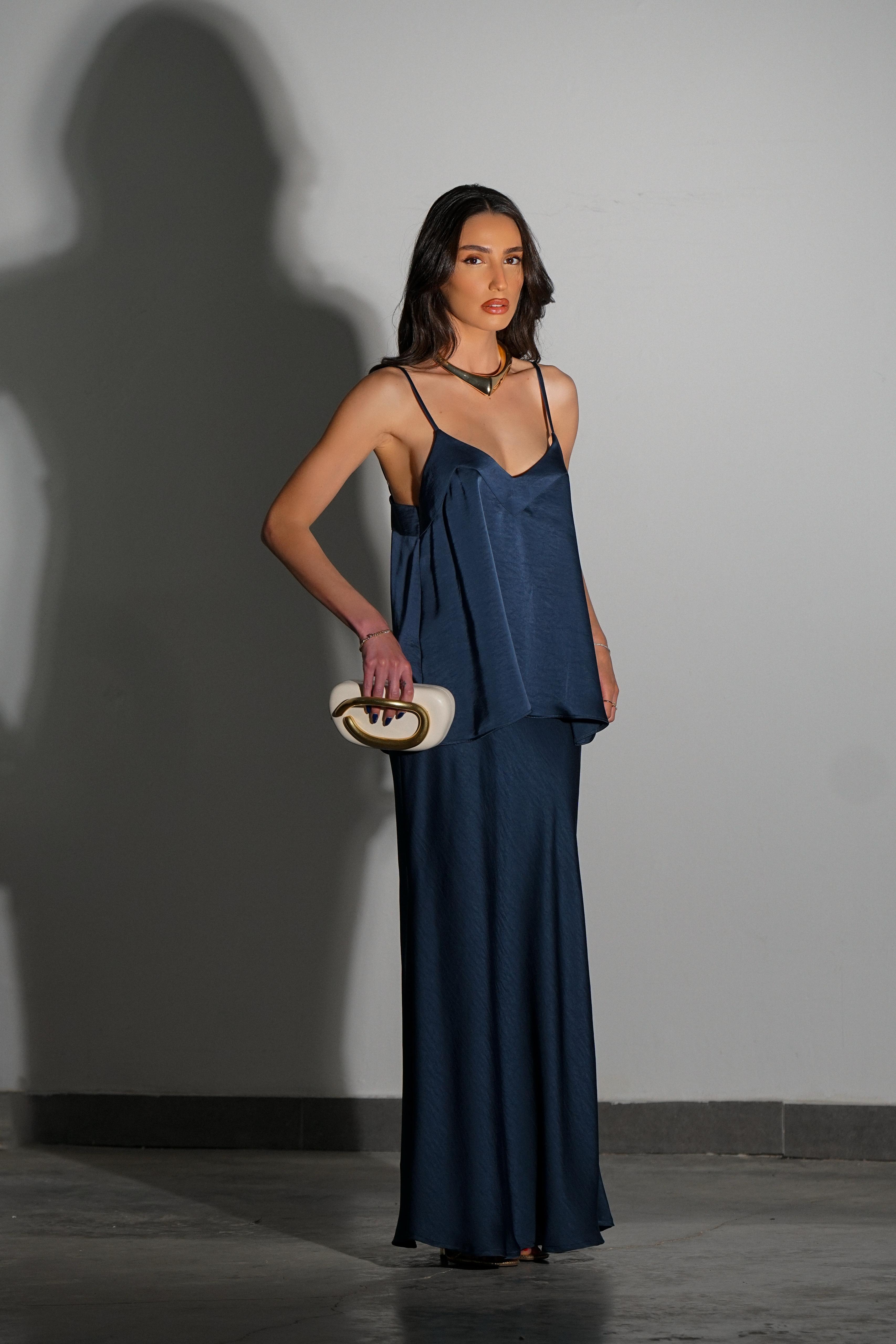 חליפת תאודורה כחול