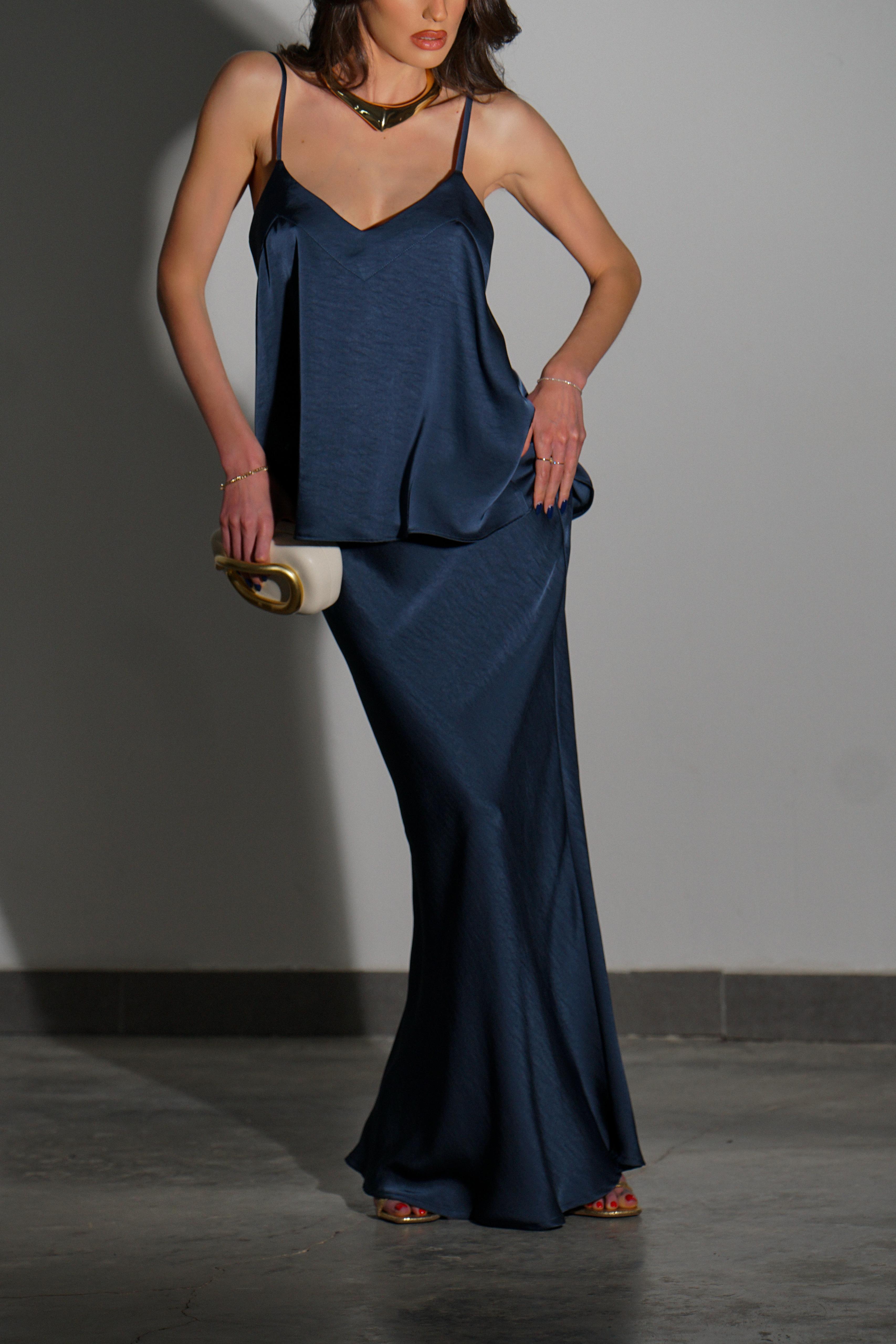 חליפת תאודורה כחול