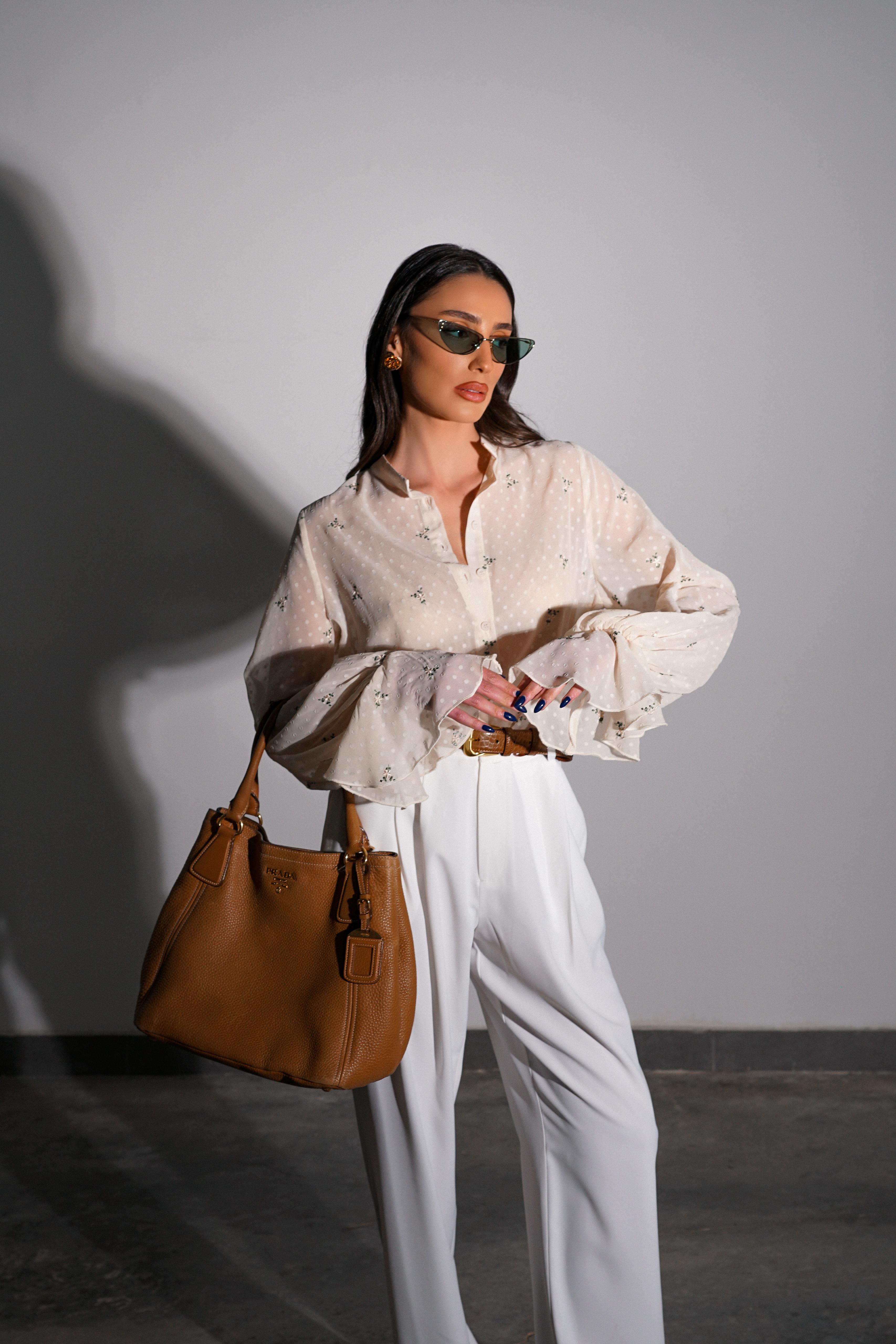 חולצת פיורלה שמנת