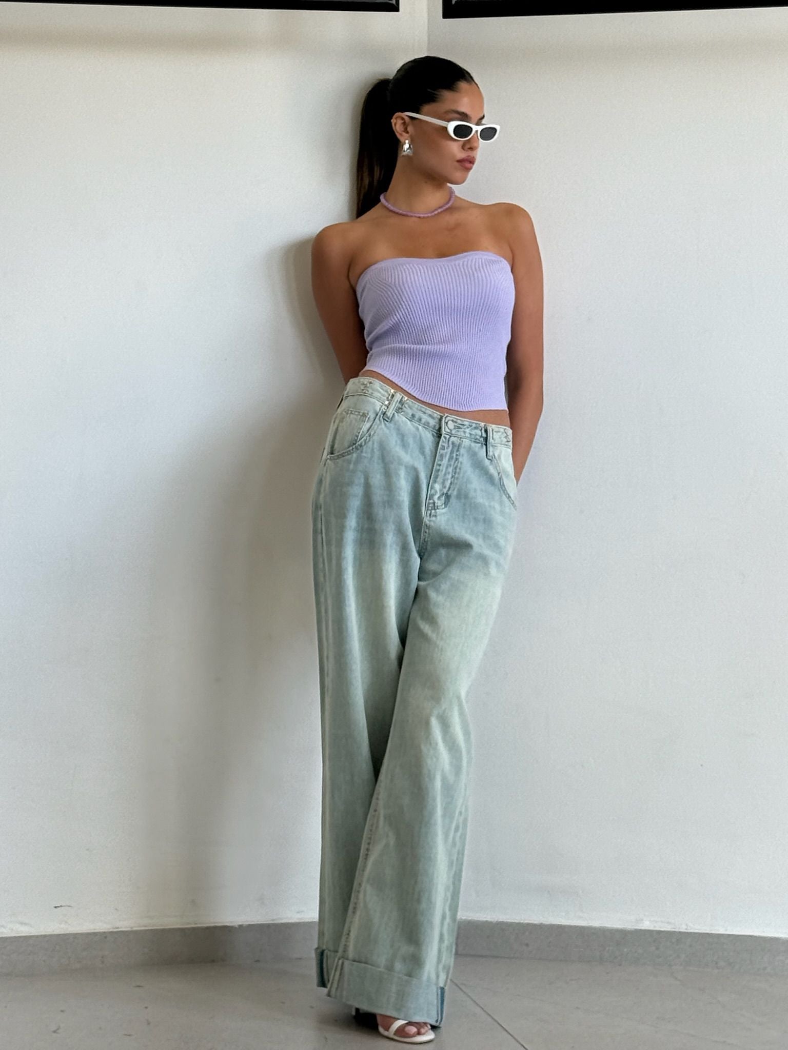 סטרפלס זואי סגול