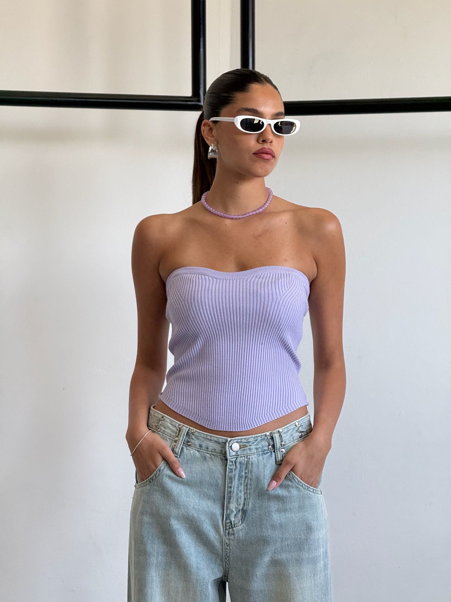 סטרפלס זואי סגול