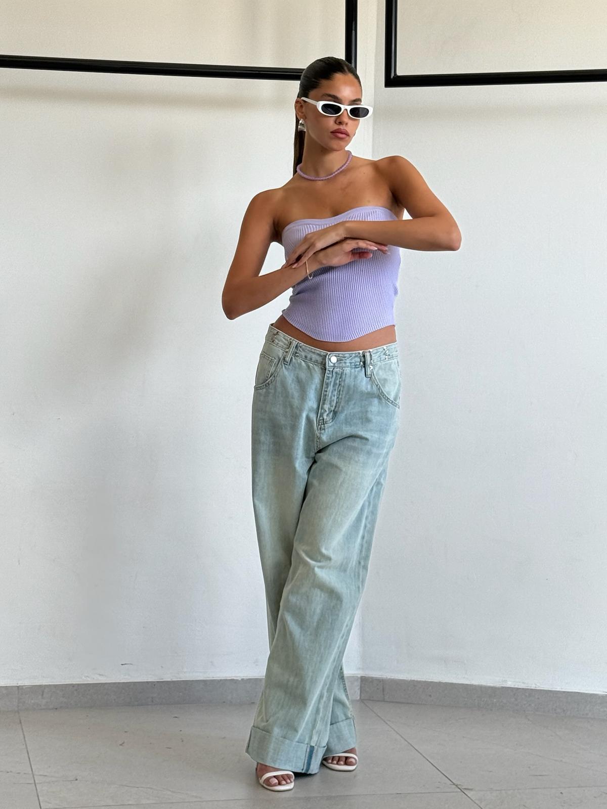 סטרפלס זואי סגול