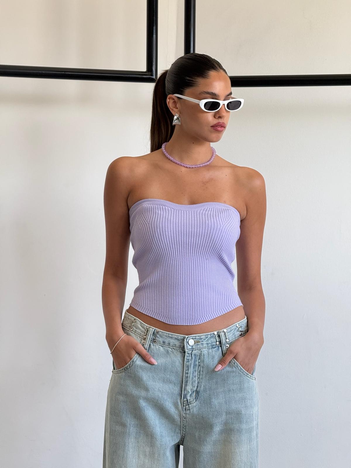 סטרפלס זואי סגול