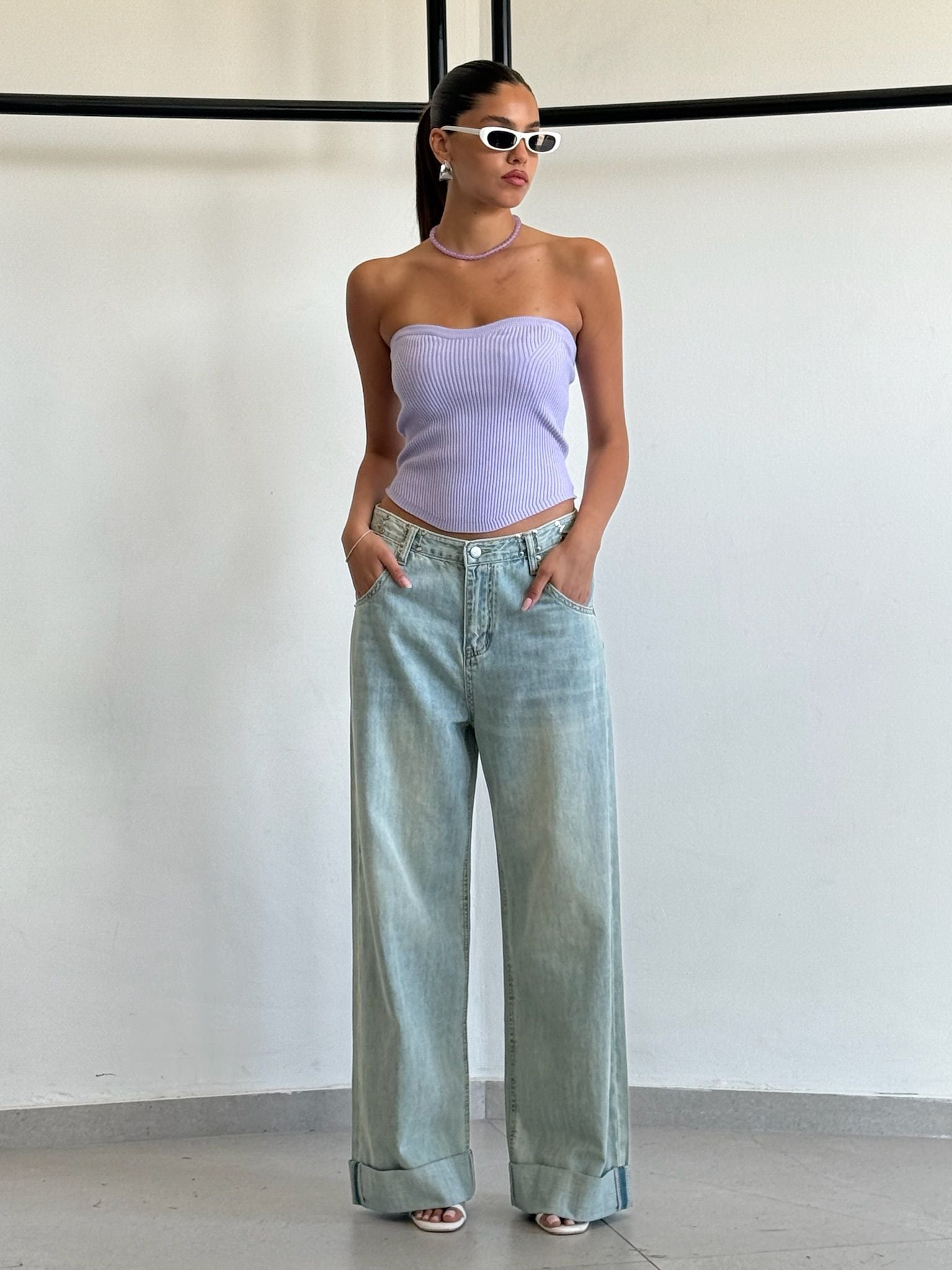 סטרפלס זואי סגול