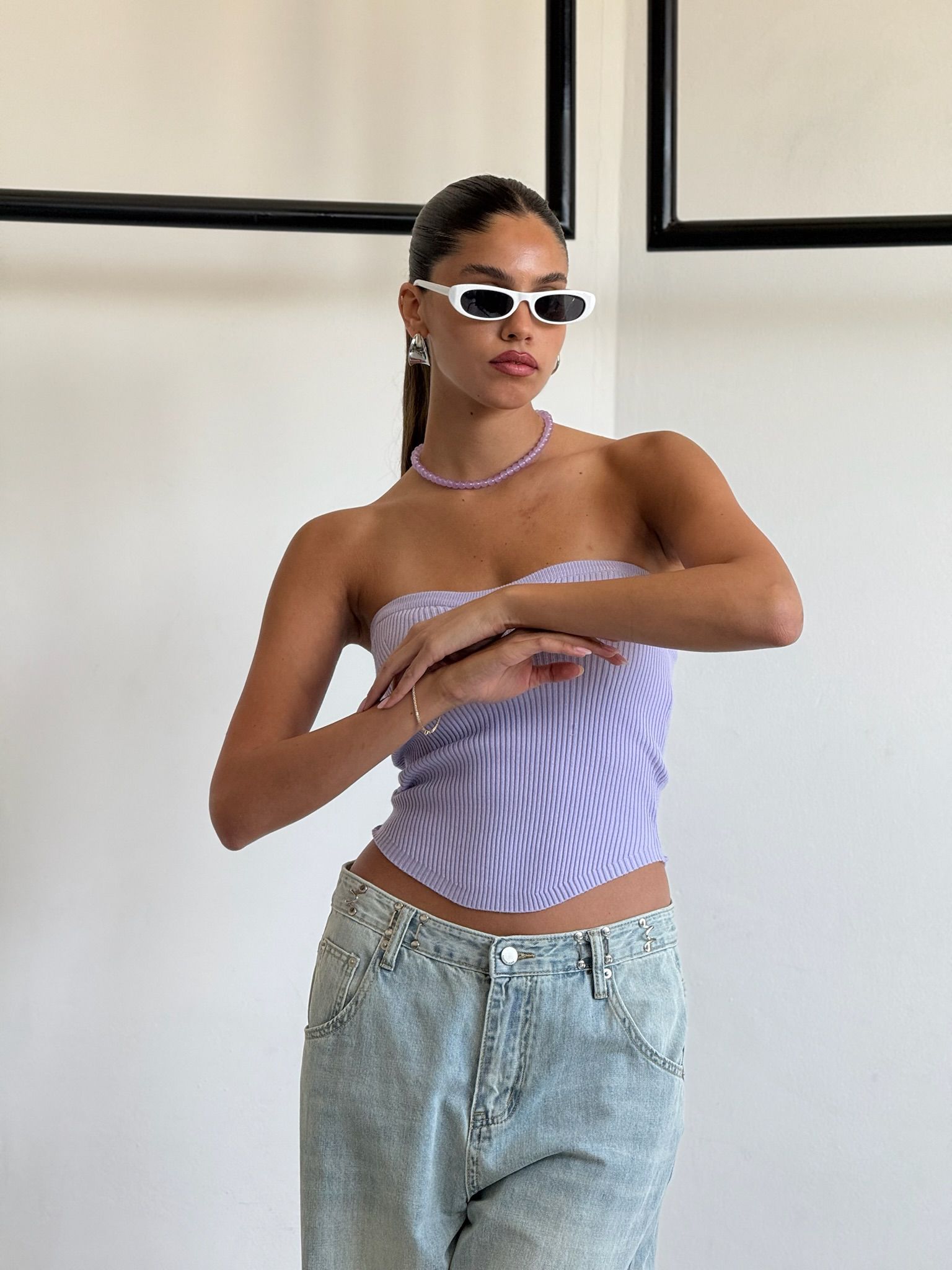 סטרפלס זואי סגול