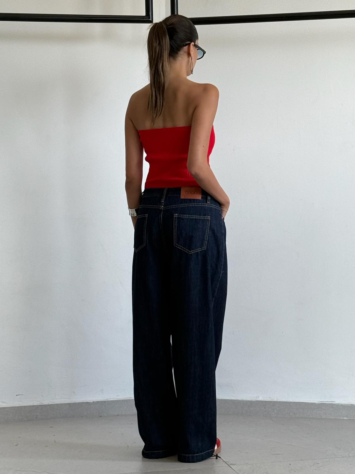 סטרפלס זואי אדום