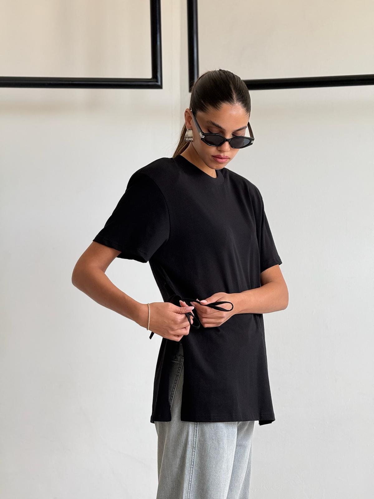 חולצת סופיה שחור