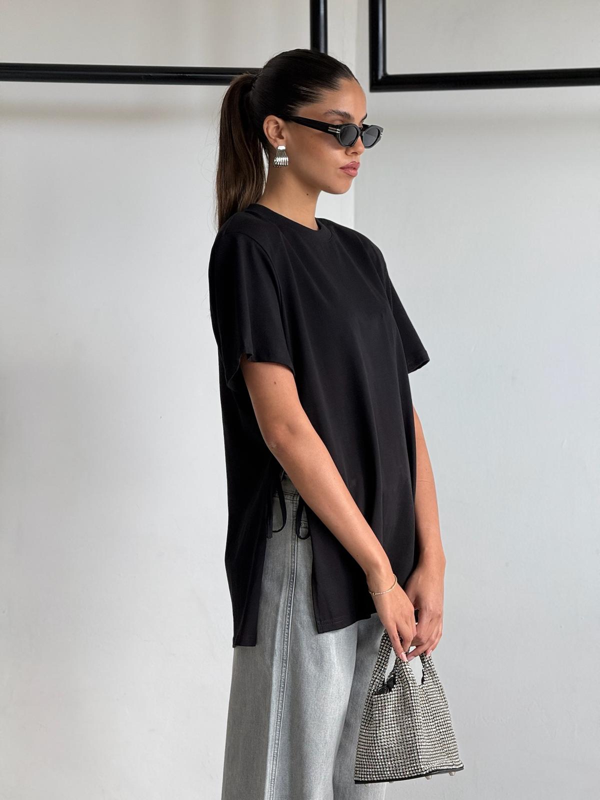 חולצת סופיה שחור