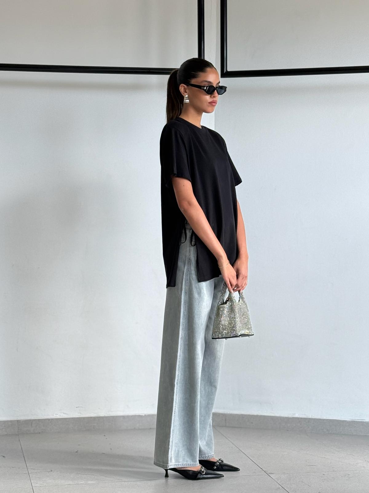 חולצת סופיה שחור