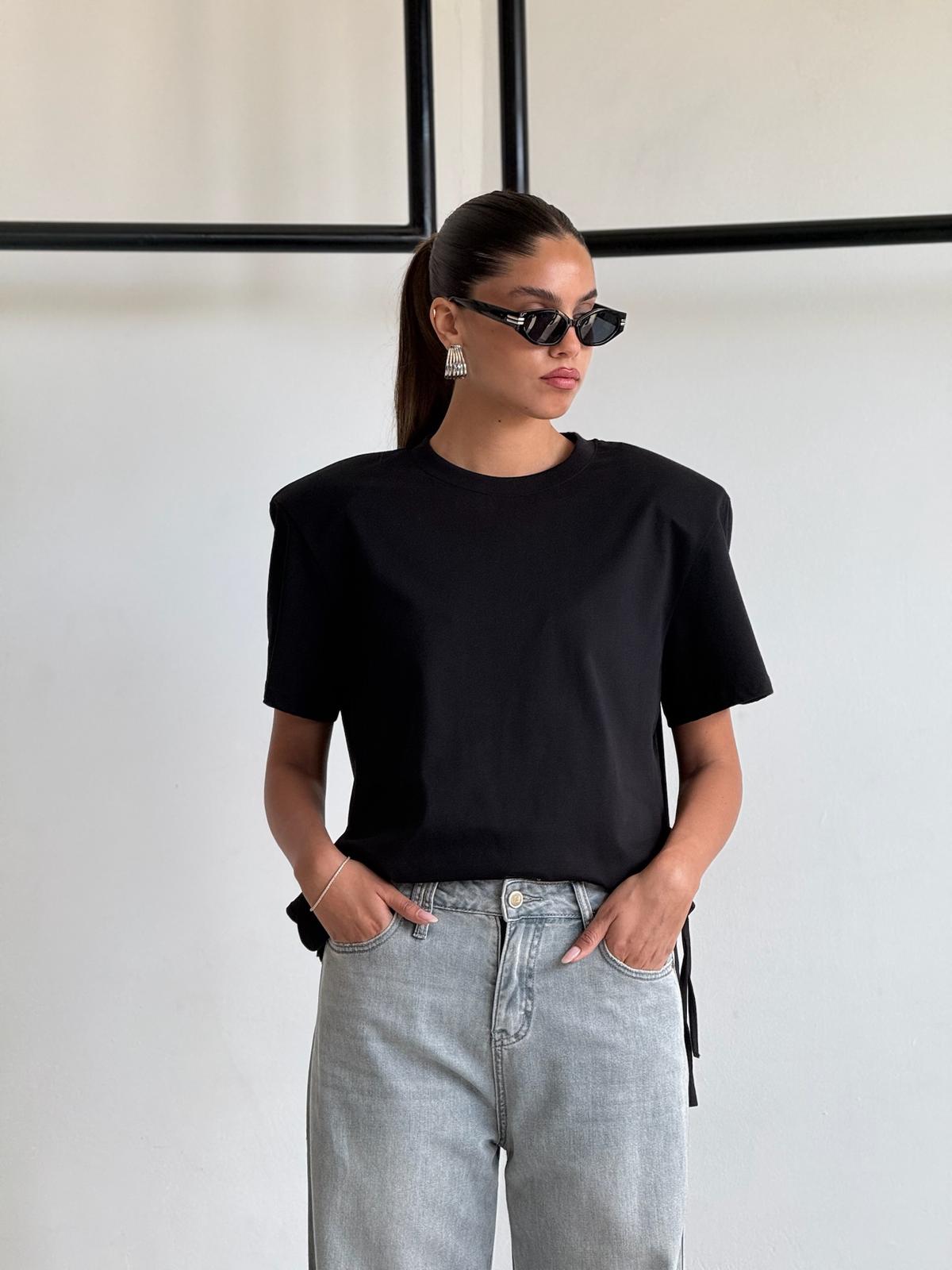 חולצת סופיה שחור