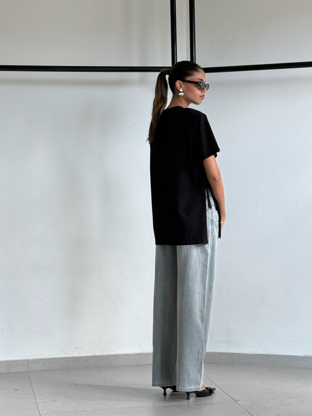 חולצת סופיה שחור