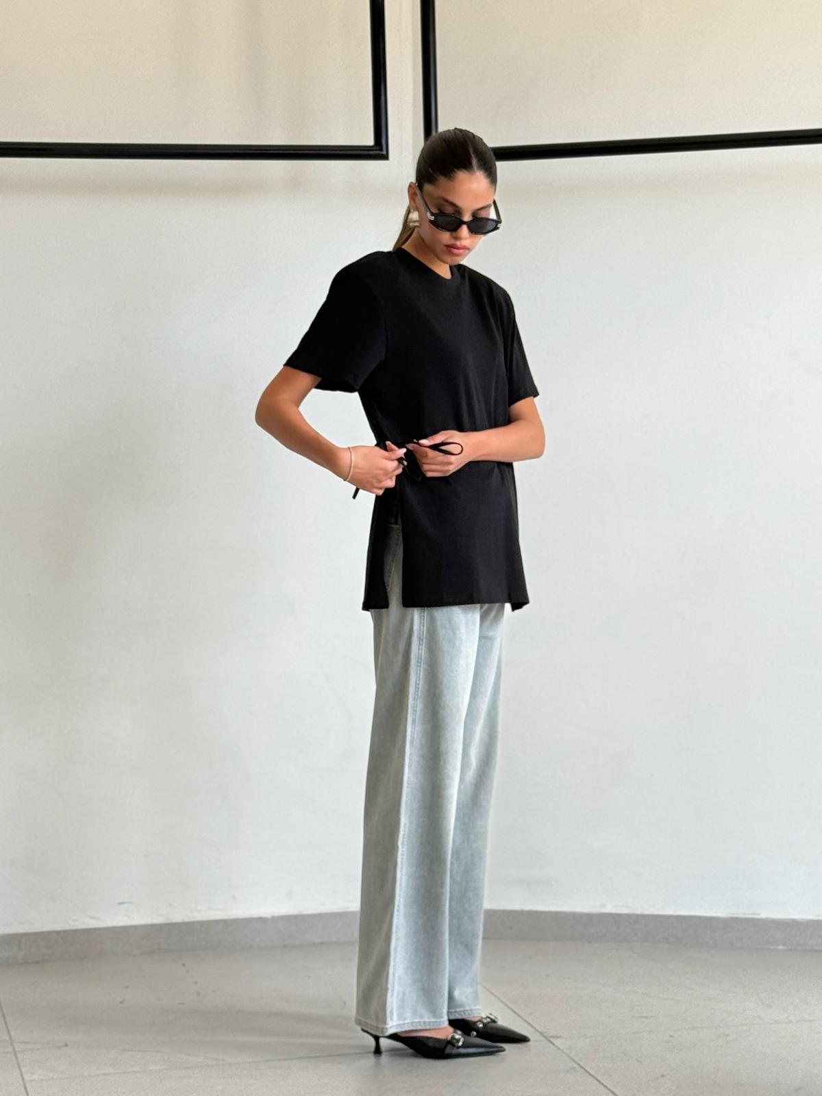 חולצת סופיה שחור