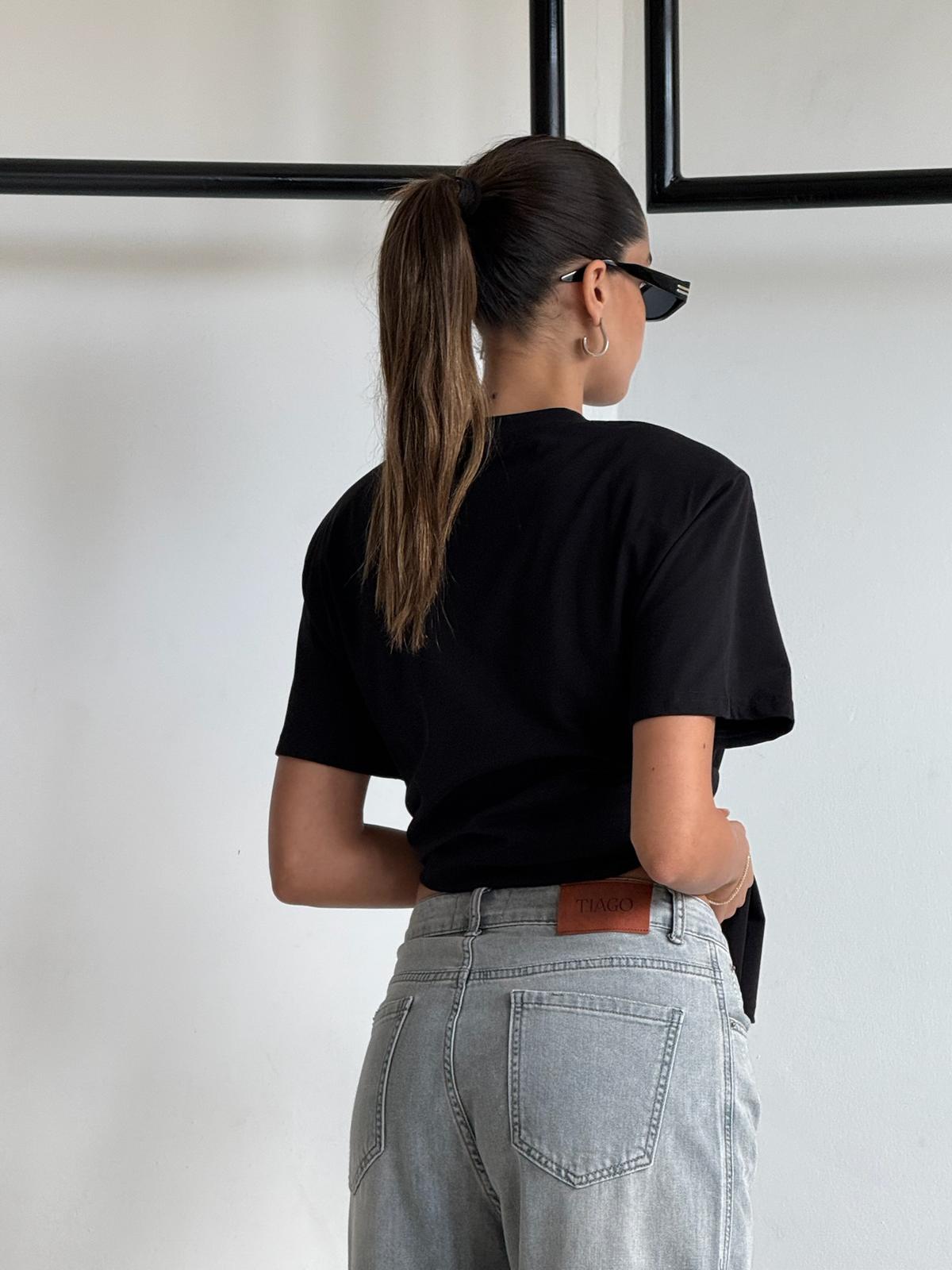 חולצת סופיה שחור