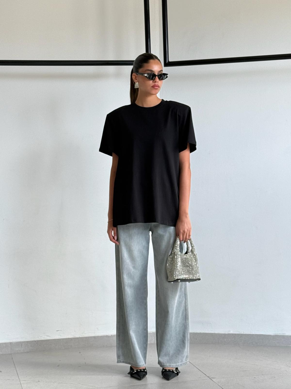 חולצת סופיה שחור